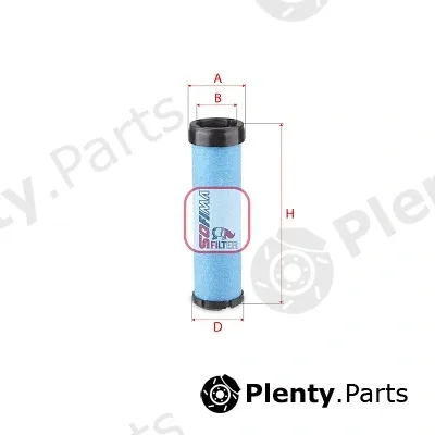 Sofima S7A31A — Secondary Air Filter