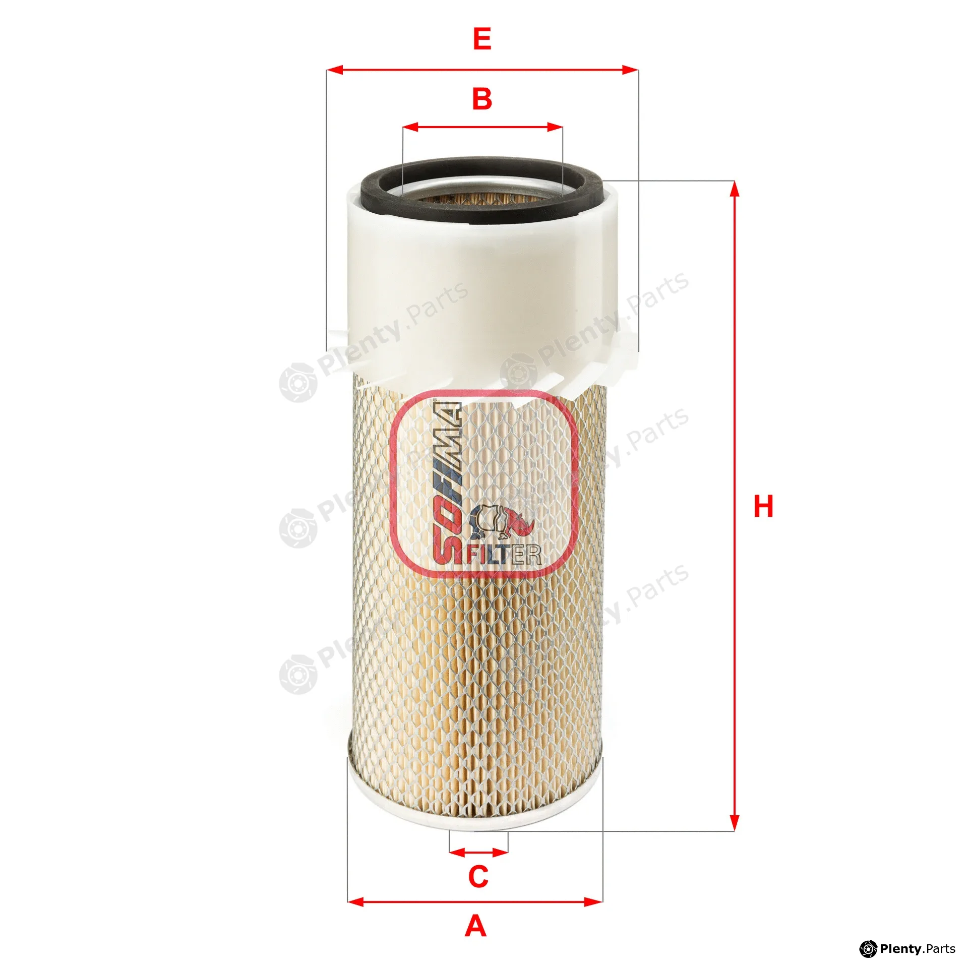 Sofima S5850A — Air Filter