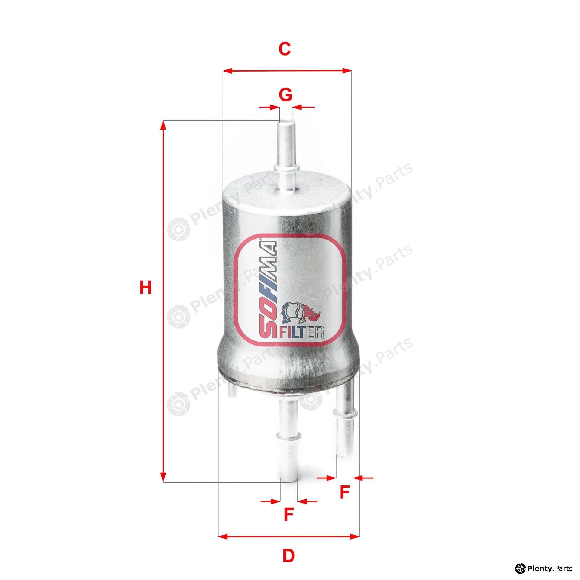 Sofima S1845B — Fuel Filter