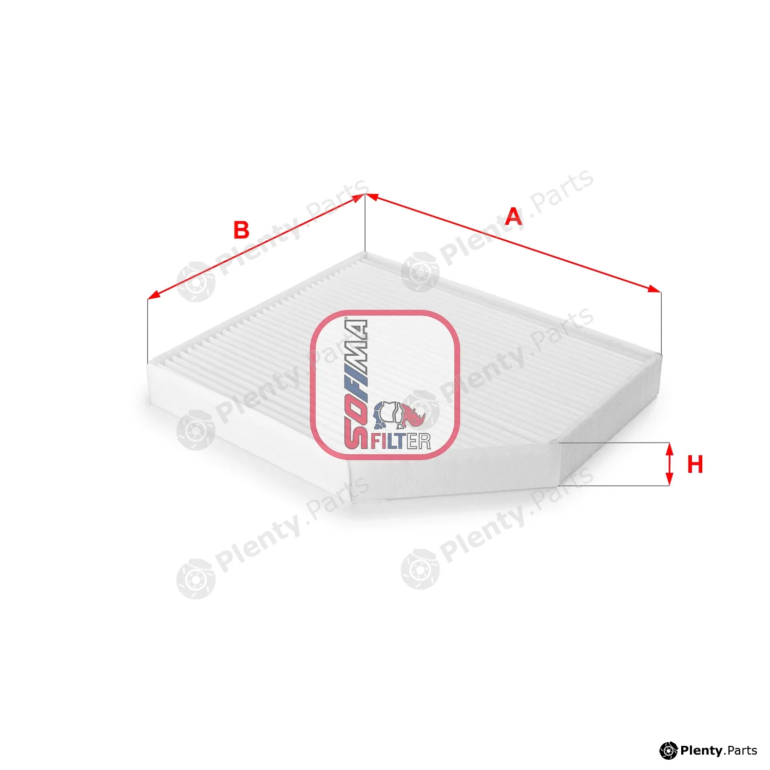 Sofima S3153C — Filter, cabin air