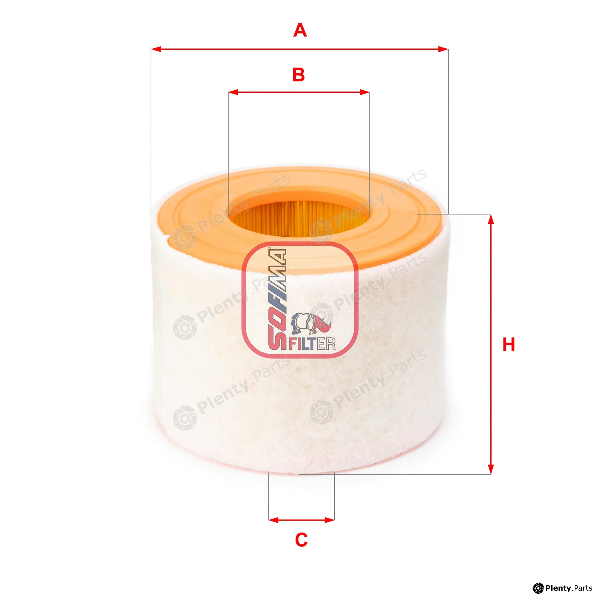 Sofima S7A54A — Air Filter