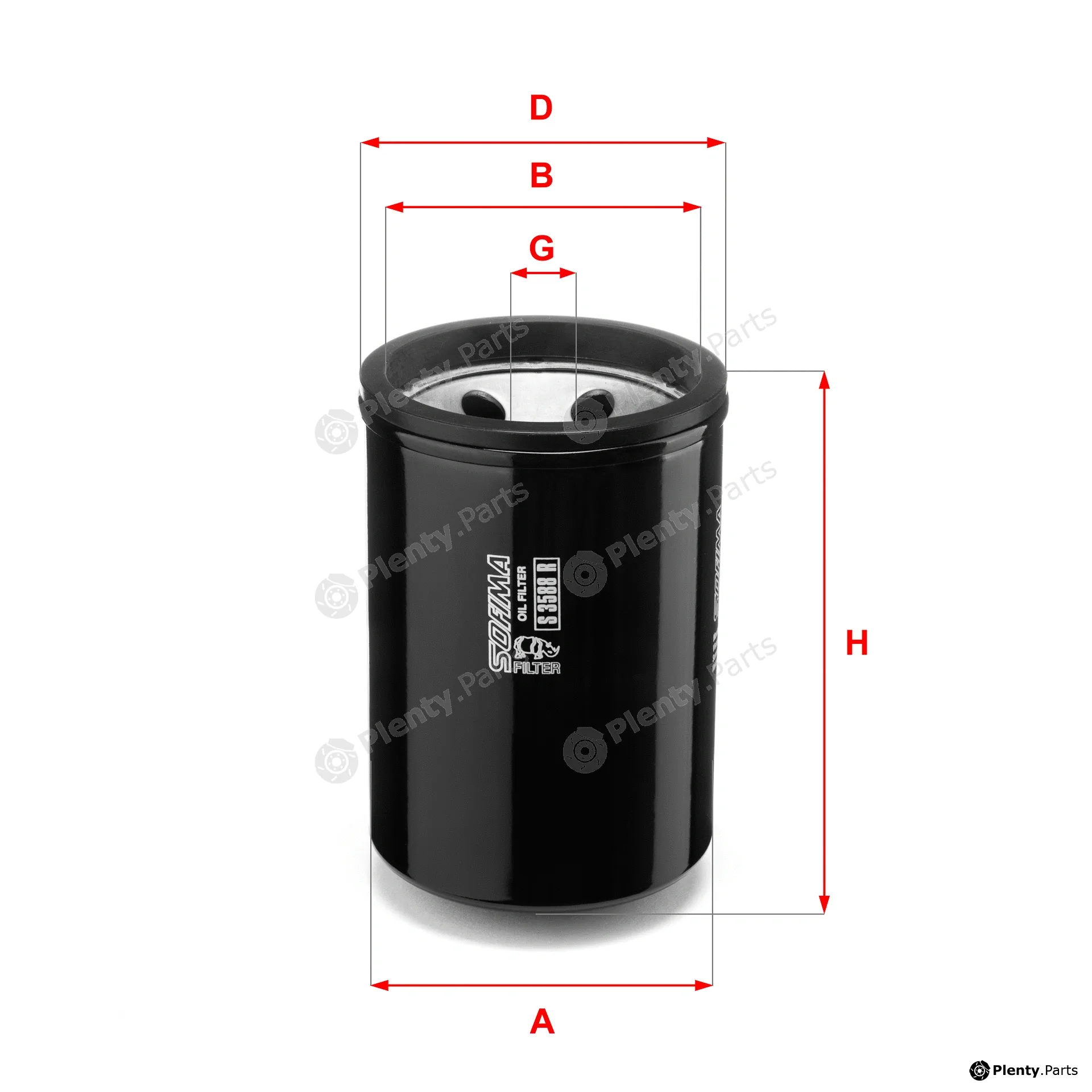 Sofima S3588R — Oil Filter