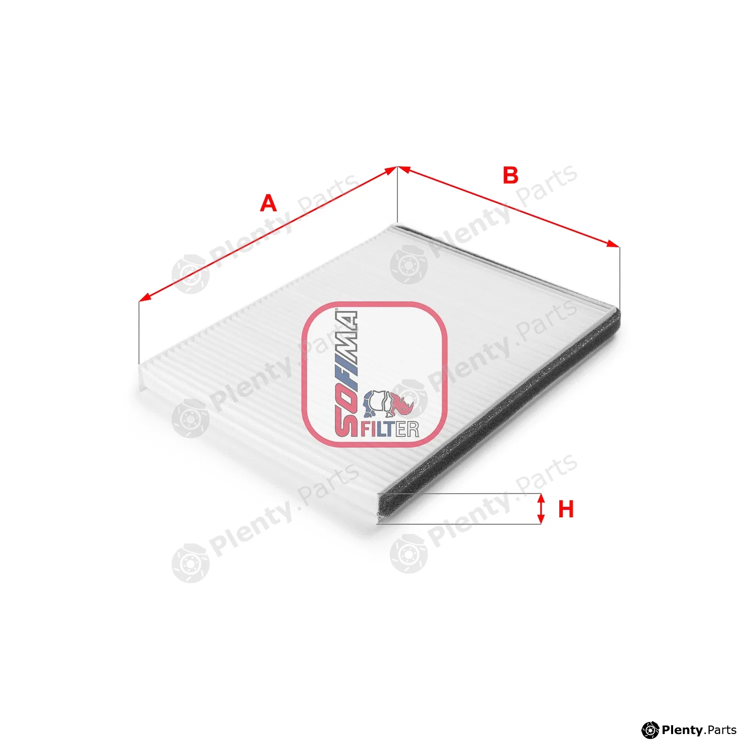 Sofima S3041C — Filter, cabin air