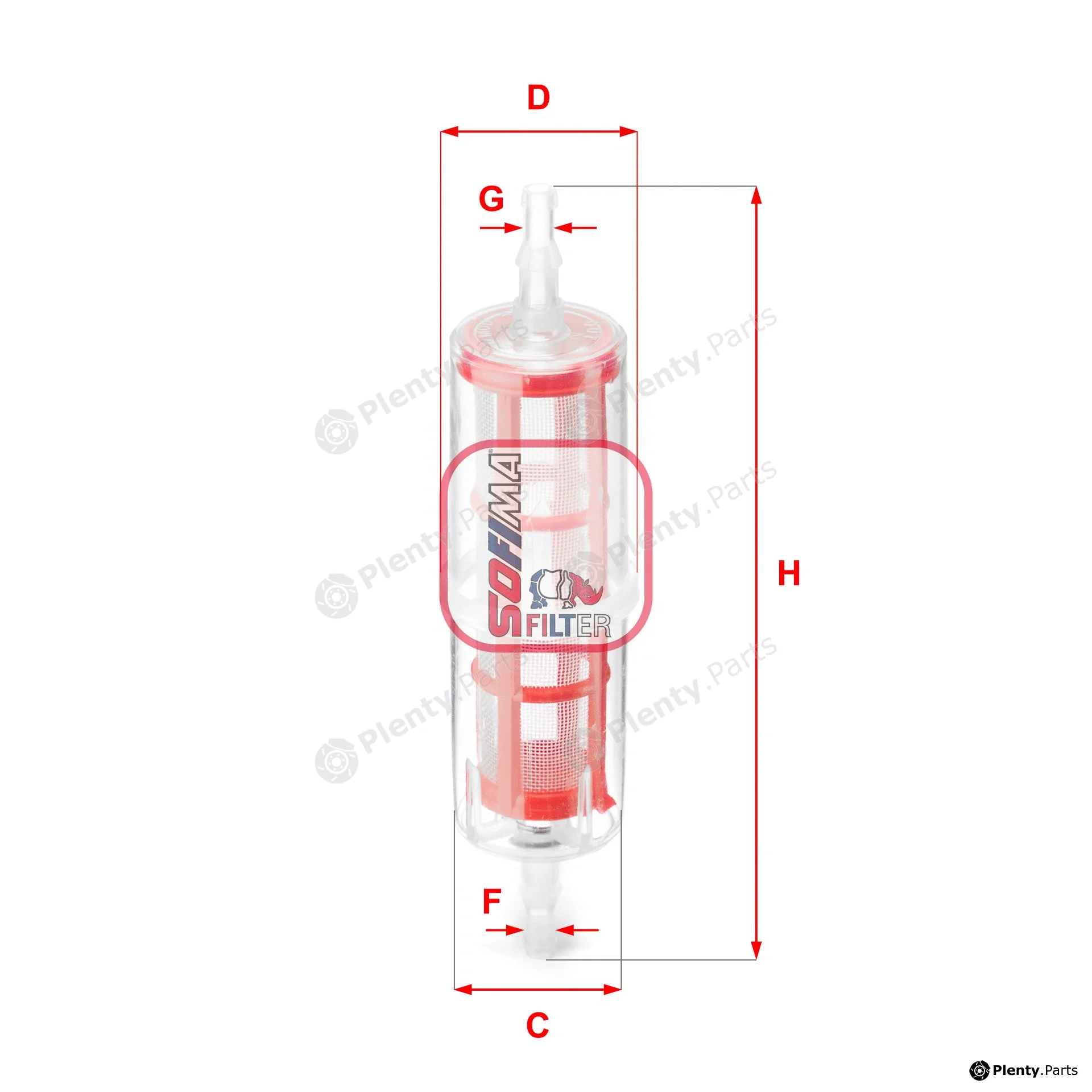Sofima S1015B — Fuel Filter