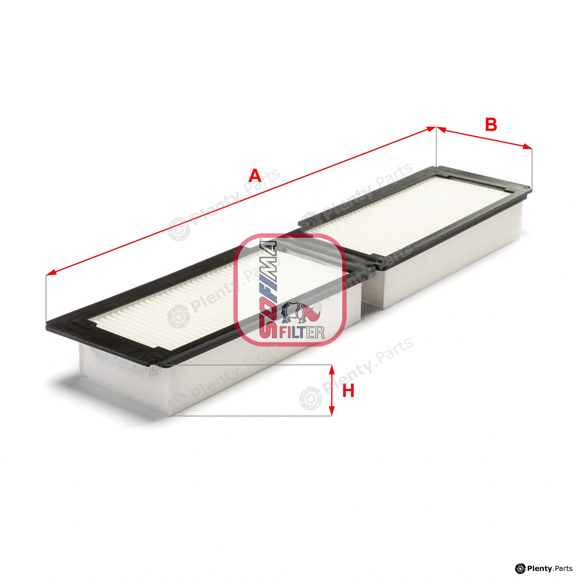 Sofima S3055C — Filter, cabin air