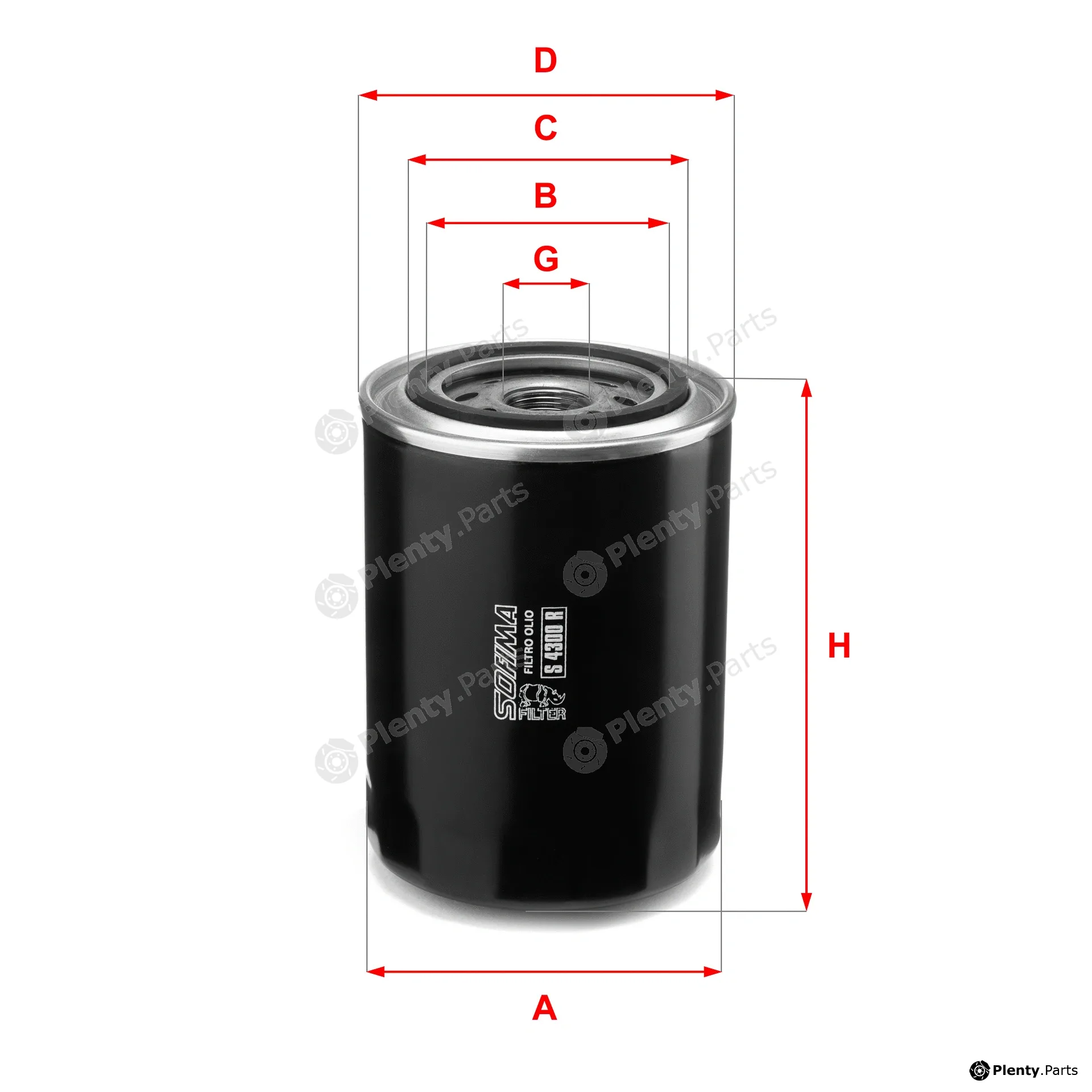 Sofima S4300R — Oil Filter