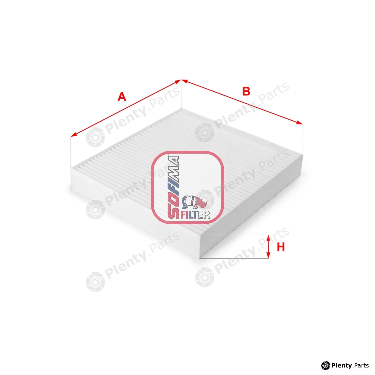 Sofima S3115C — Filter, cabin air