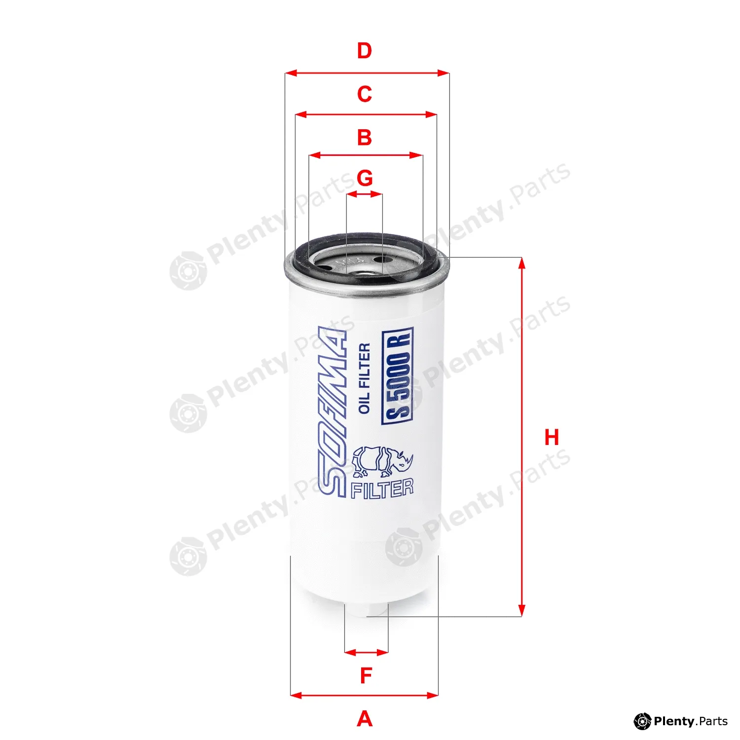 Sofima S5000R — Oil Filter
