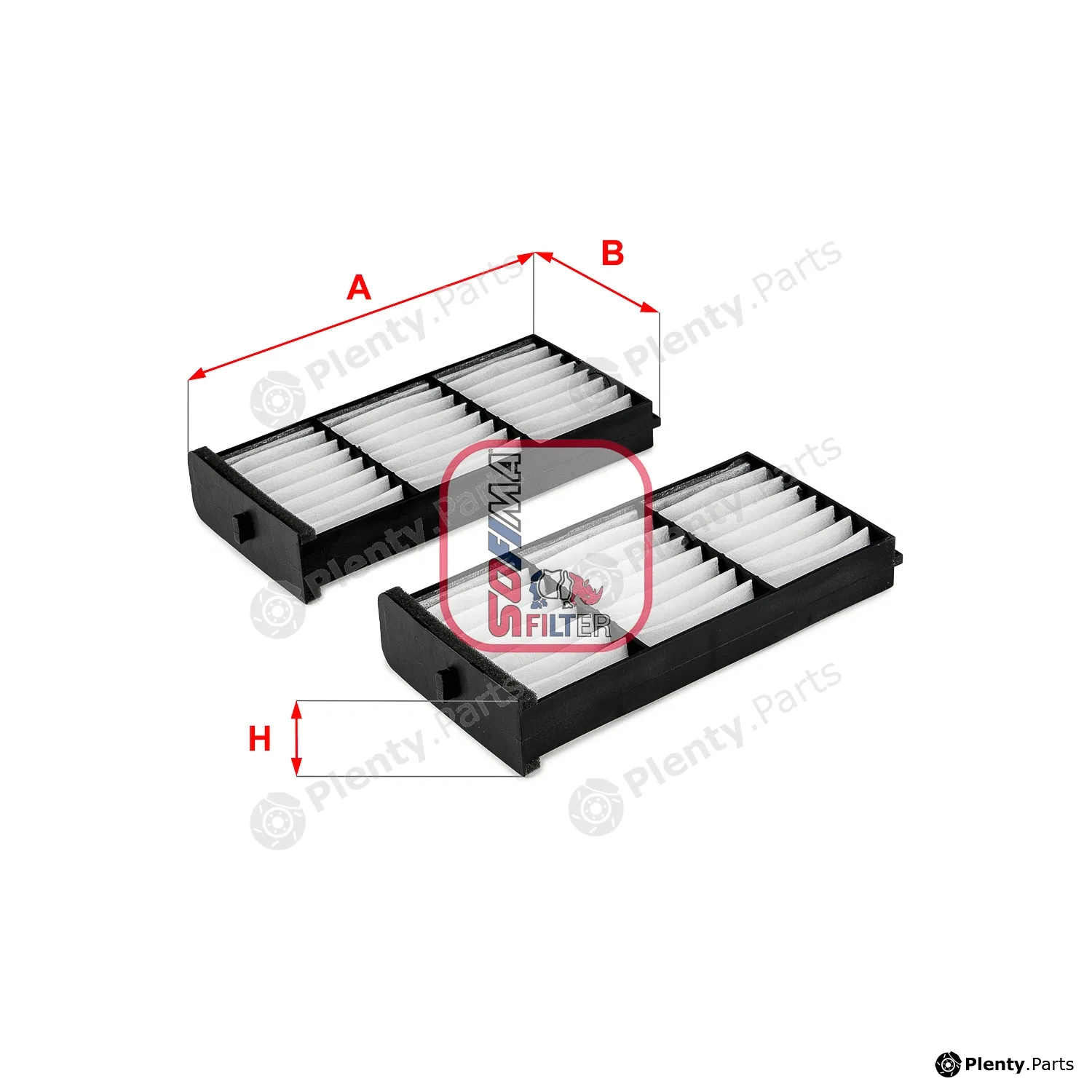 Sofima S3274C — Filter, cabin air