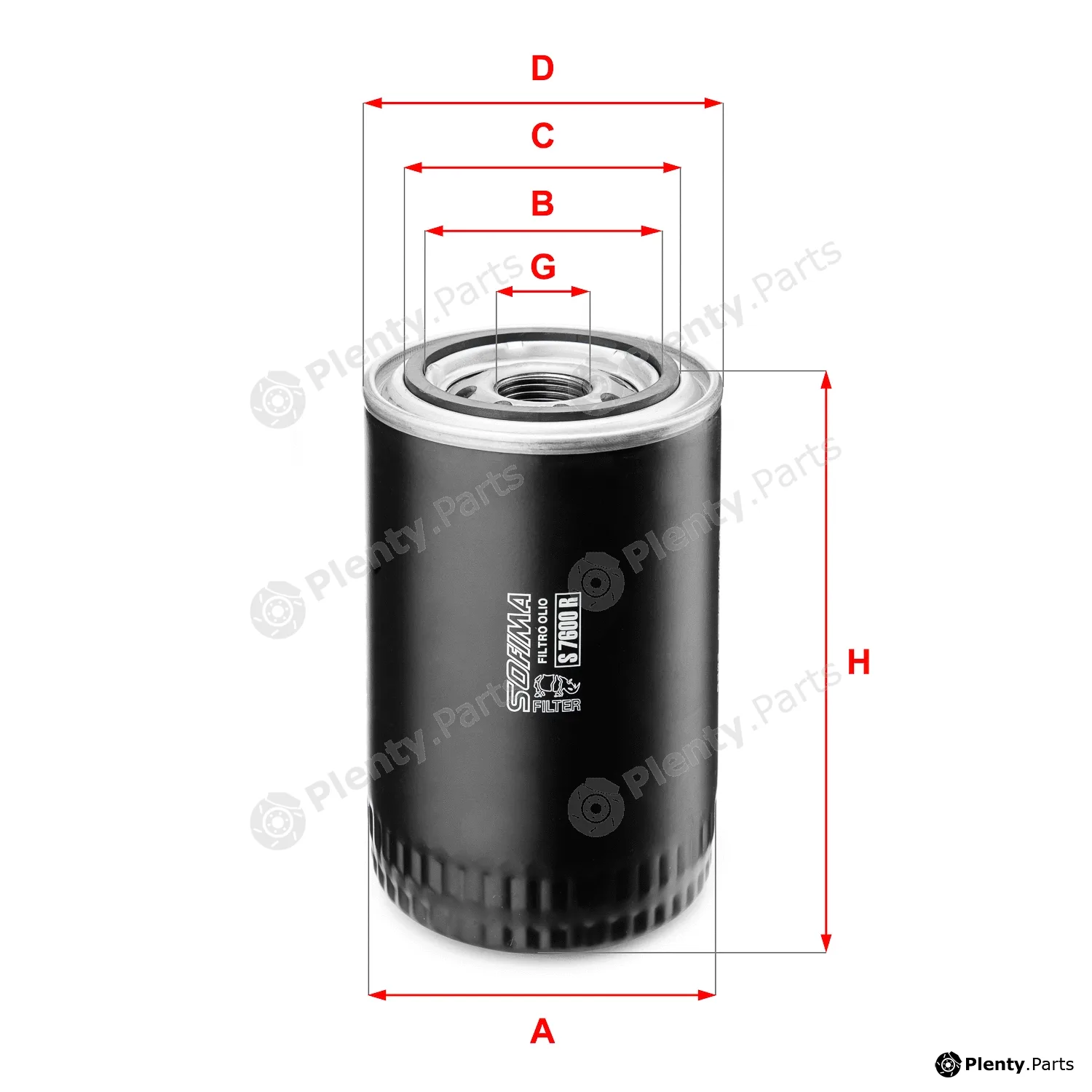 Sofima S7600R — Oil Filter