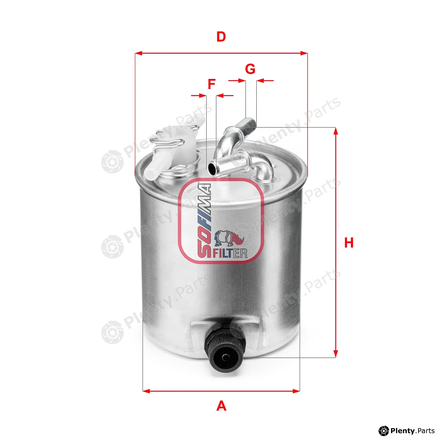 Sofima S5392GC — Fuel Filter