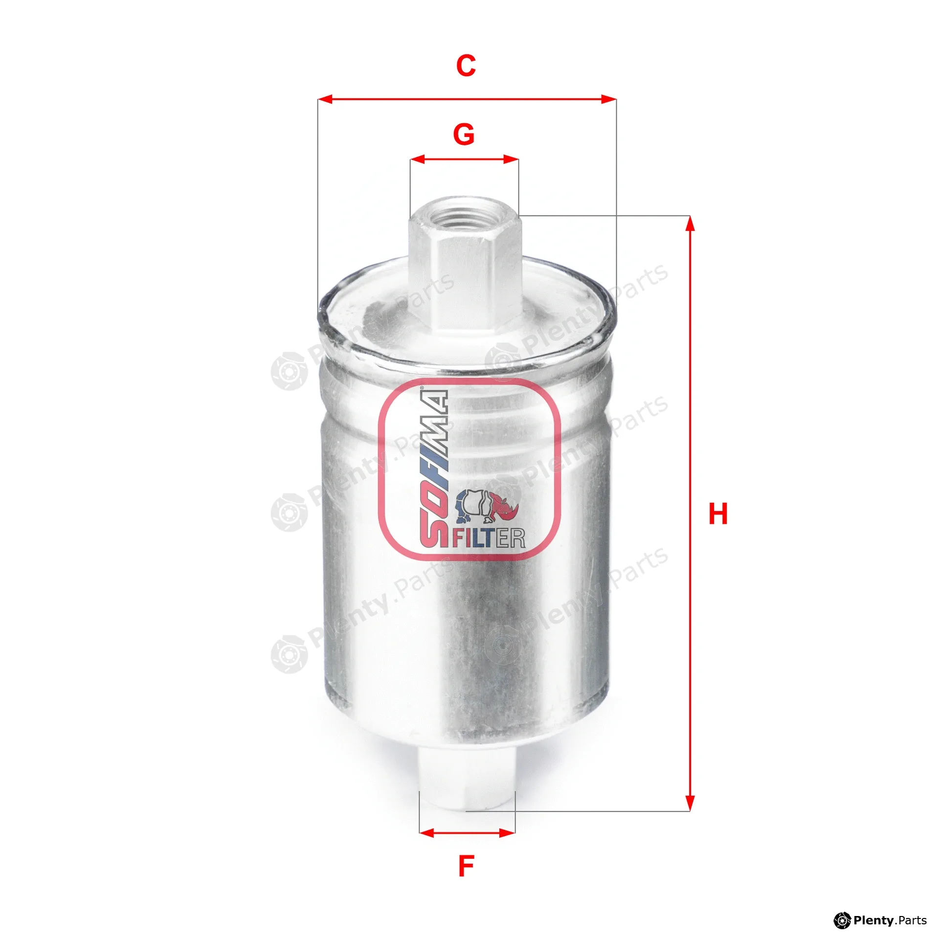 Sofima S1750B — Fuel Filter