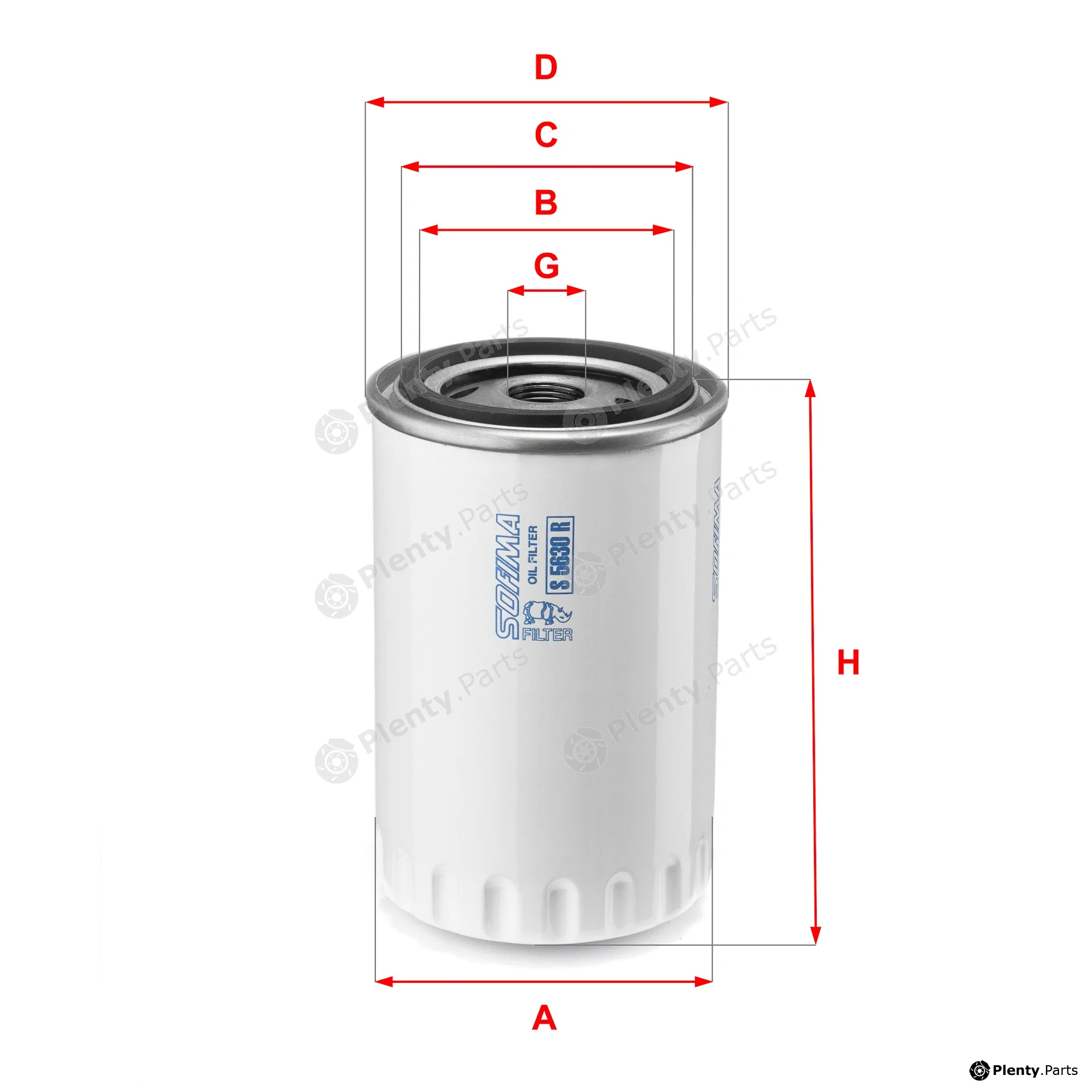 Sofima S5630R — Oil Filter