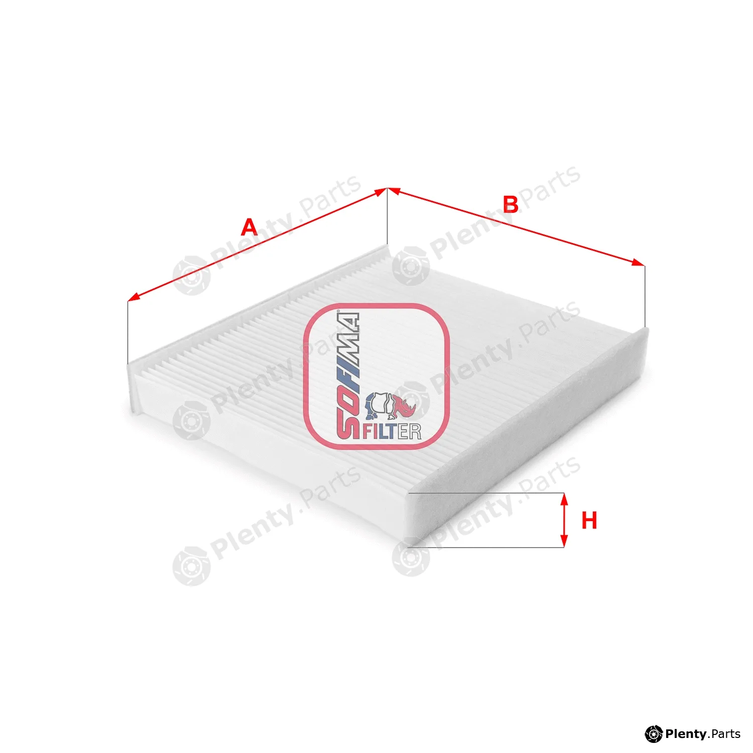 Sofima S3190C — Filter, cabin air