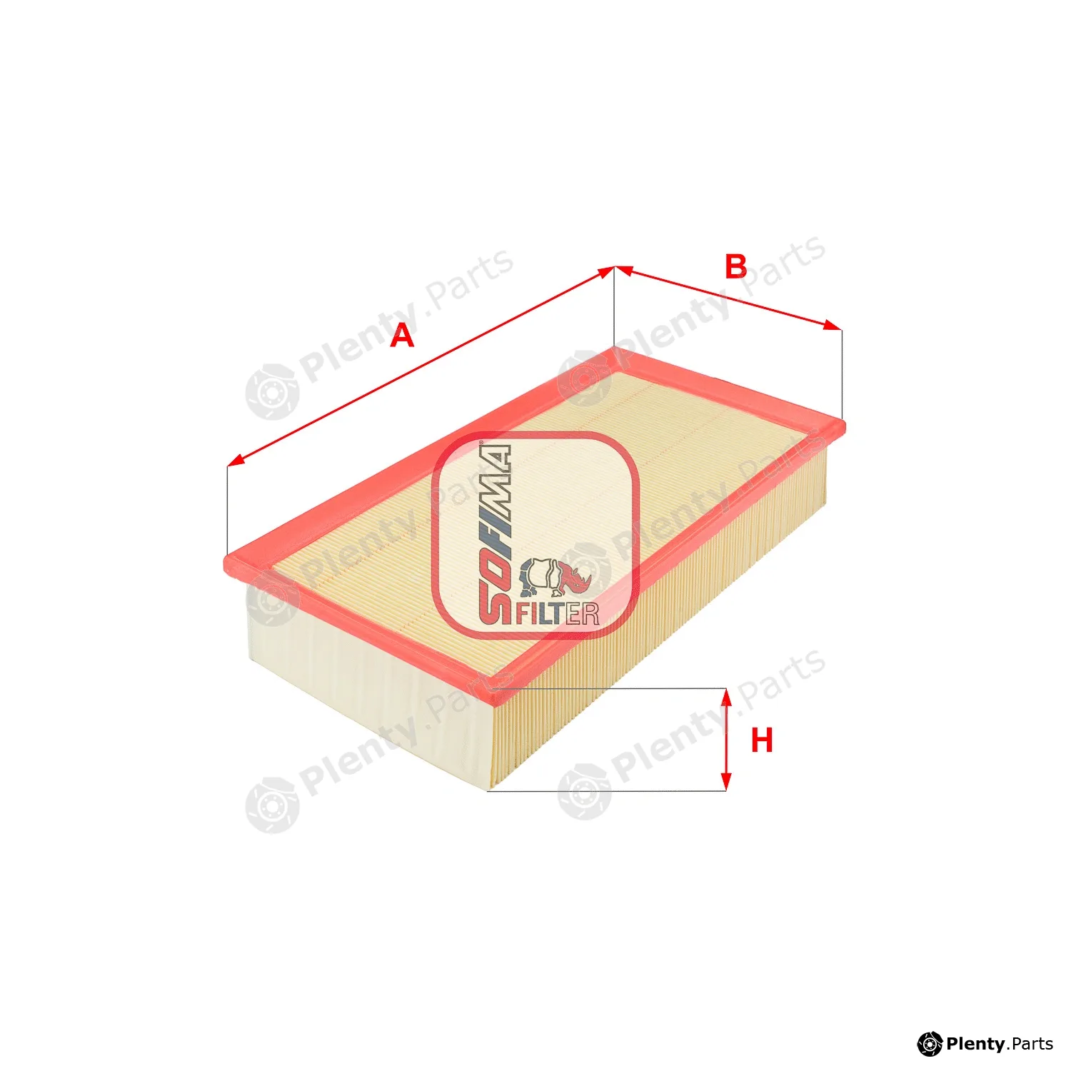 Sofima S4320A — Air Filter