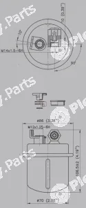 Sofima S1618B — Fuel Filter