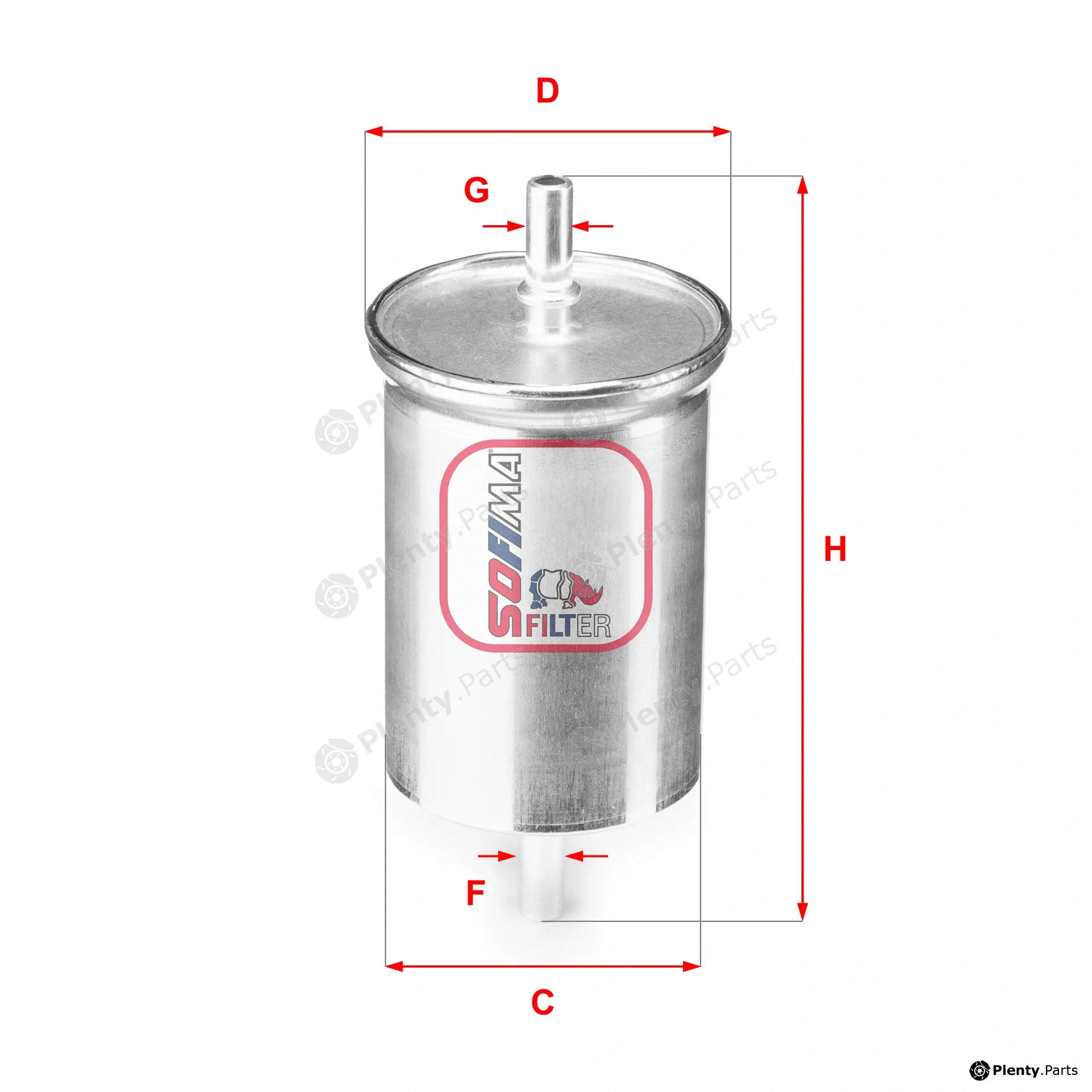 Sofima S1923B — Fuel Filter