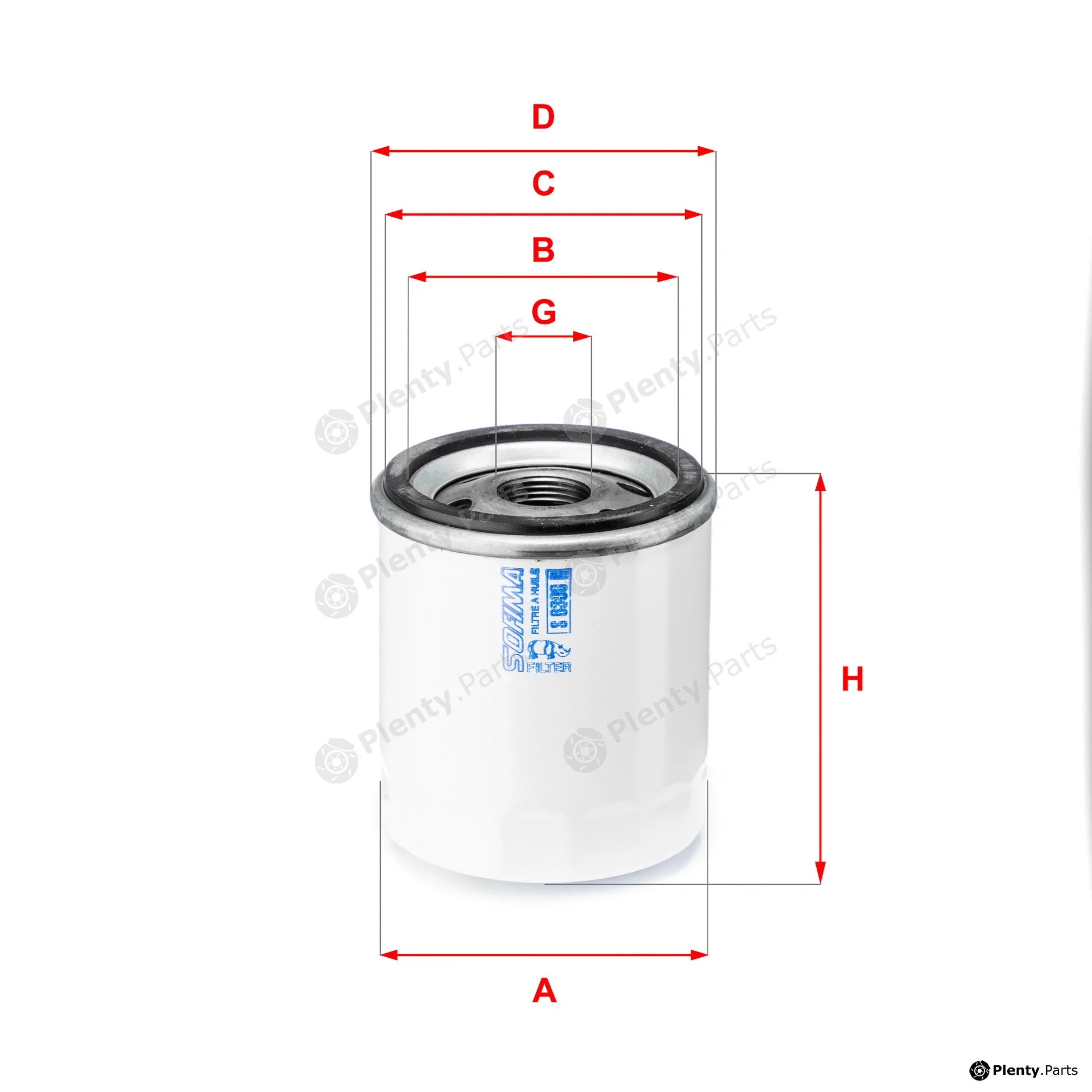Sofima S6300R — Oil Filter