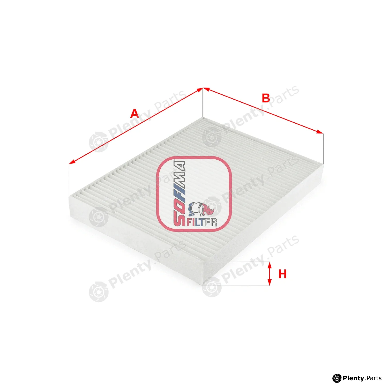 Sofima S3312C — Filter, cabin air