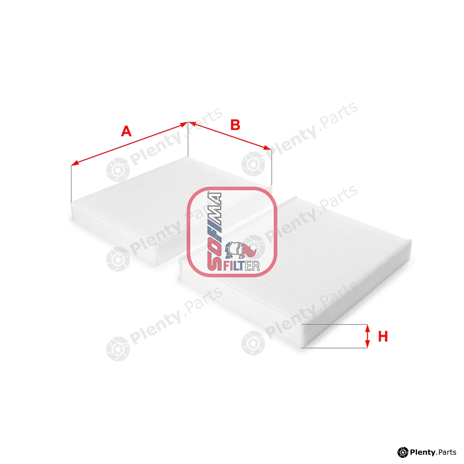 Sofima S3229C — Filter, cabin air