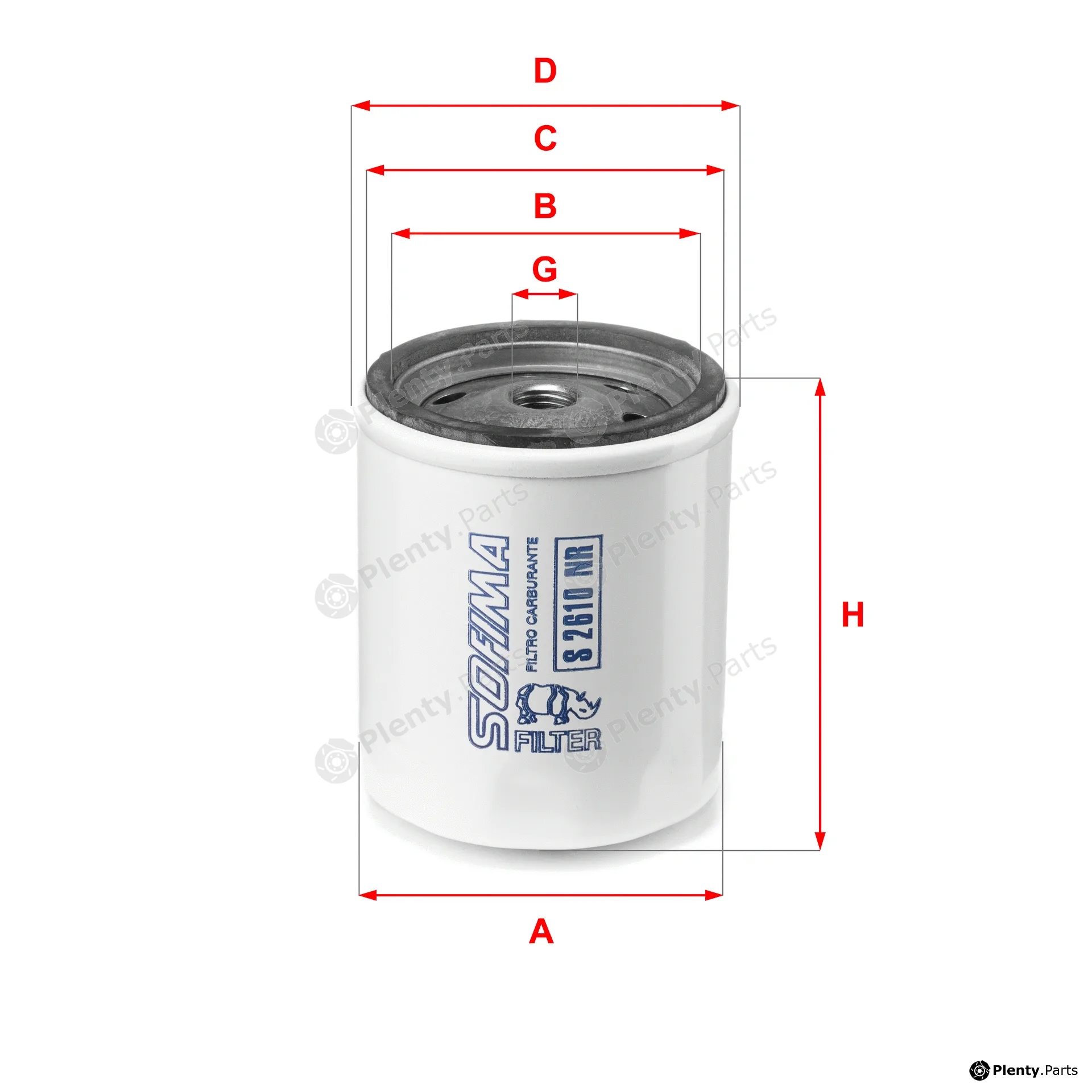 Sofima S2610NR — Fuel Filter