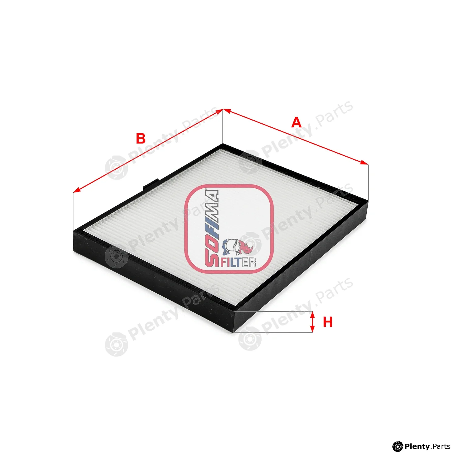 Sofima S3334C — Filter, cabin air
