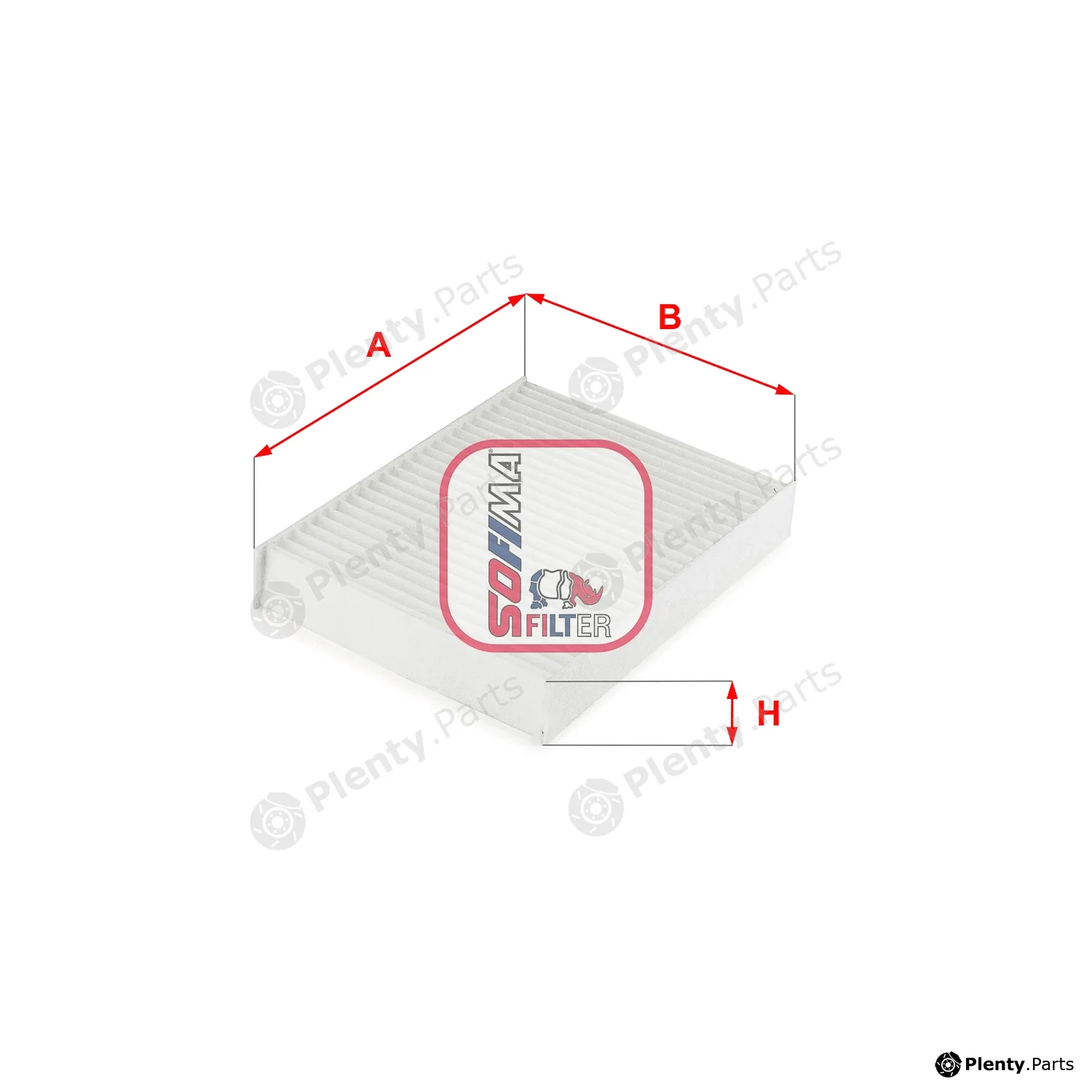Sofima S3299C — Filter, cabin air