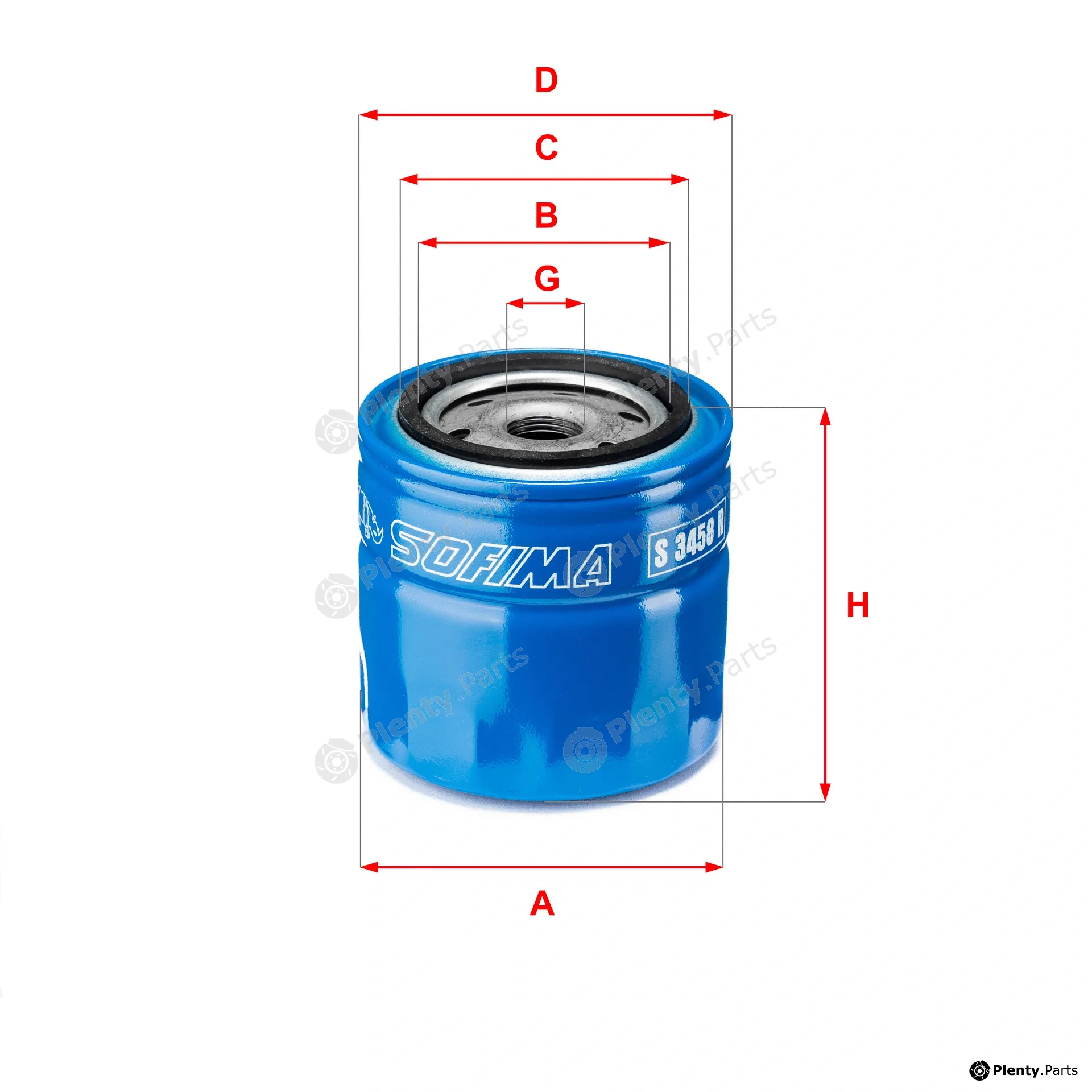 Sofima S3458R — Oil Filter