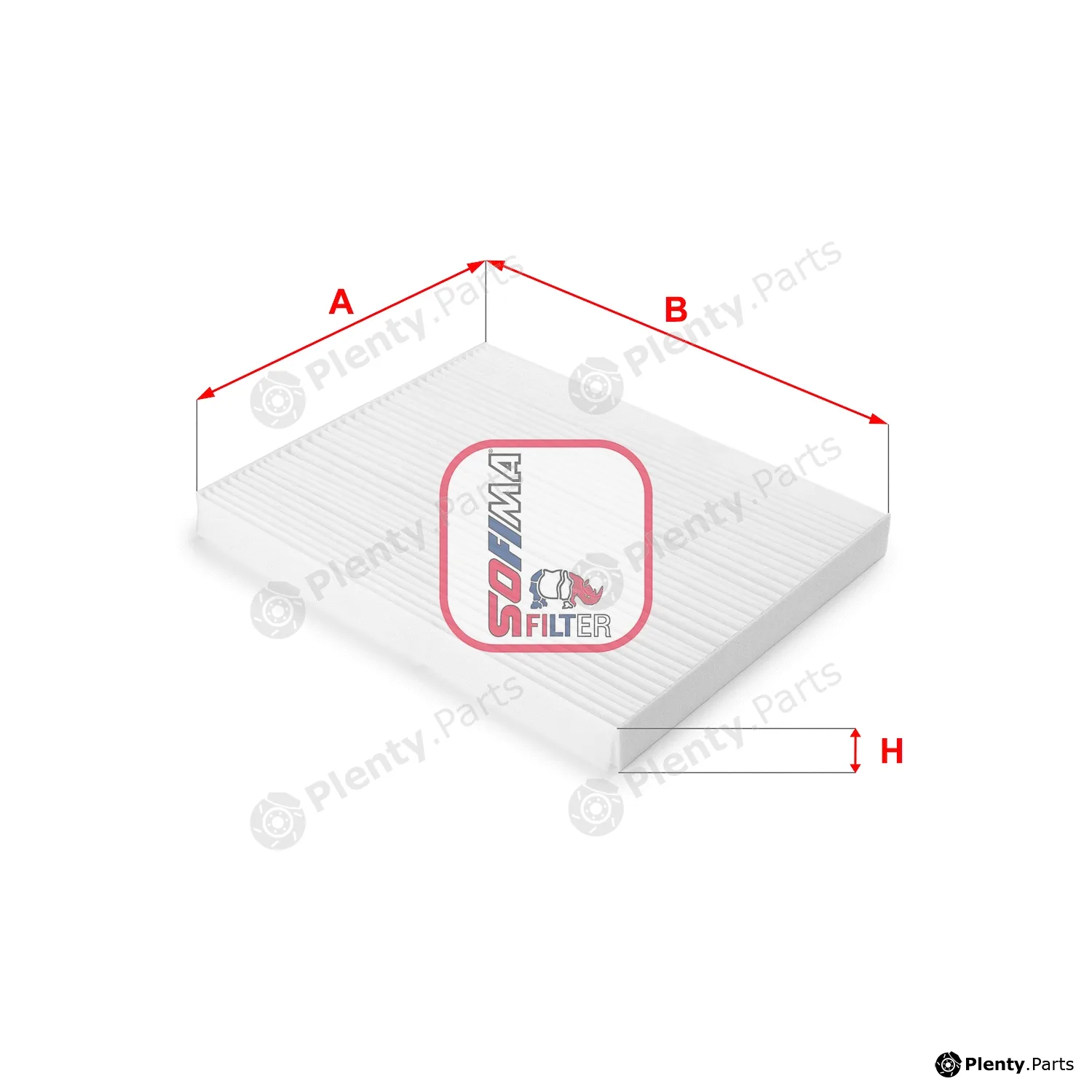 Sofima S3191C — Filter, cabin air