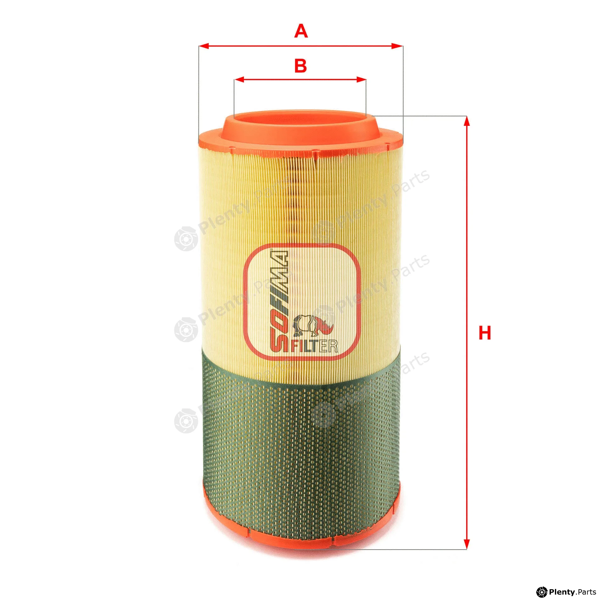 Sofima S7A50A — Air Filter