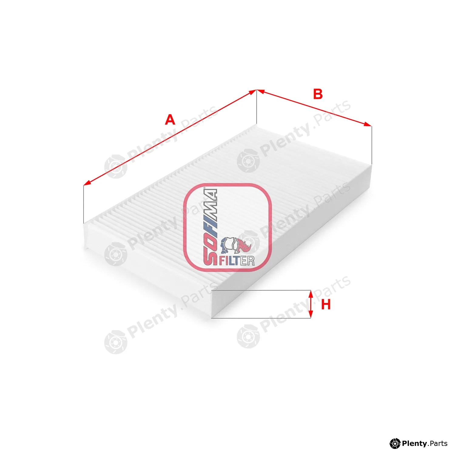 Sofima S3023C — Filter, cabin air