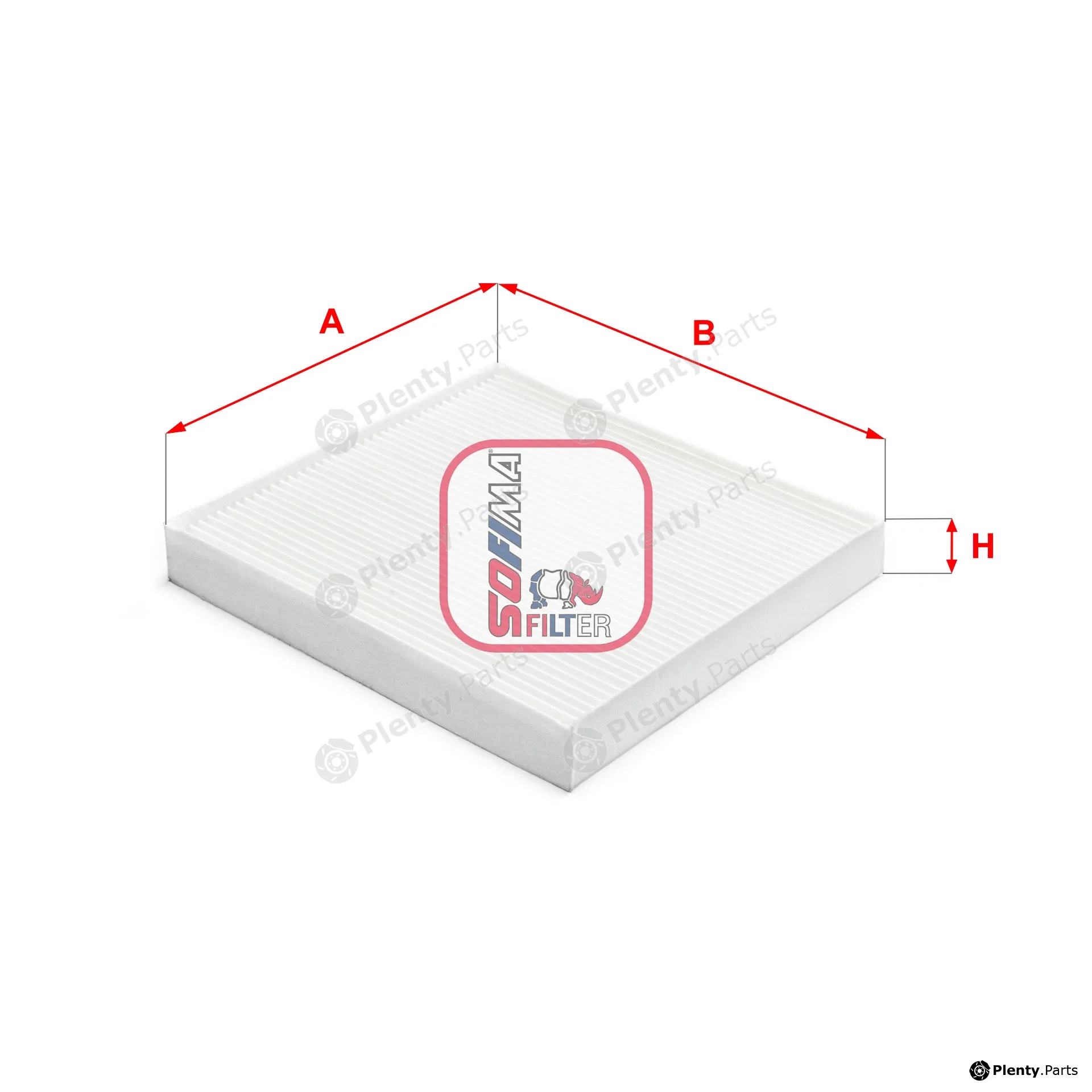 Sofima S3387C — Filter, cabin air