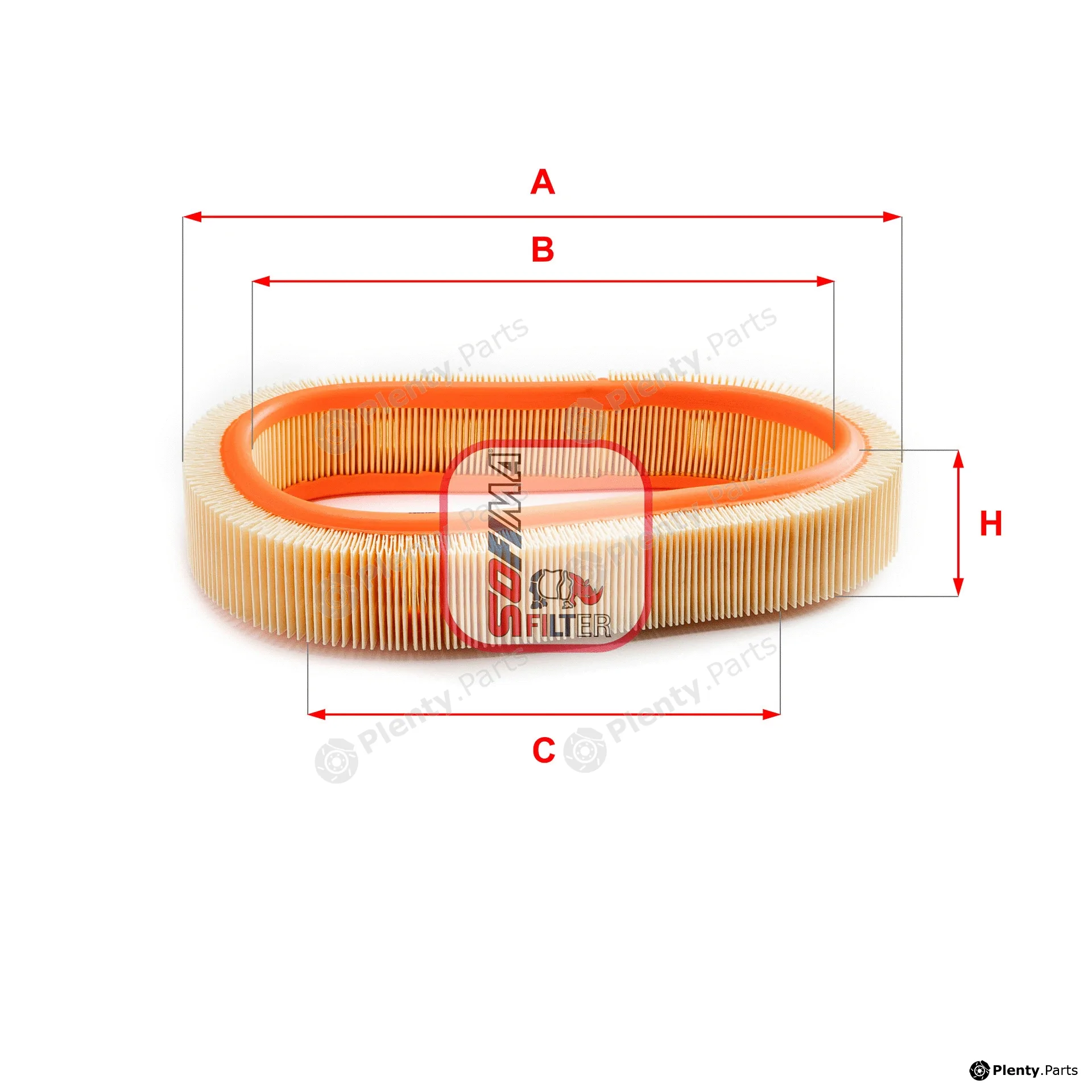 Sofima S6360A — Air Filter