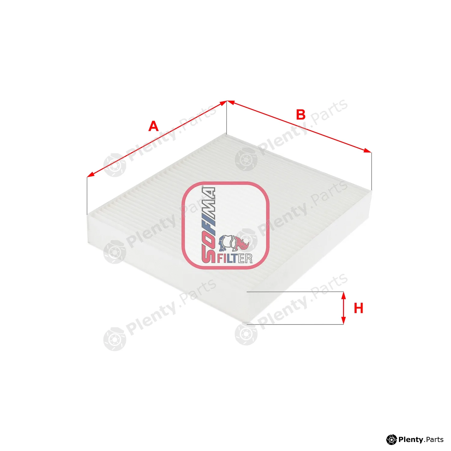 Sofima S3254C — Filter, cabin air