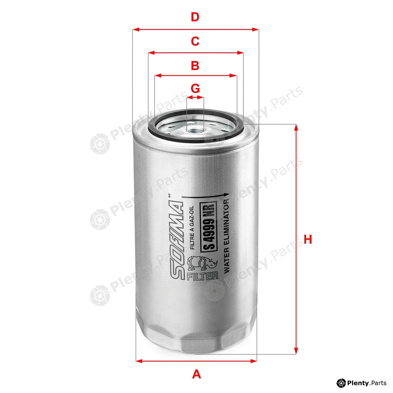 Sofima S4999NR — Fuel Filter