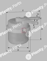 Sofima S1024B — Fuel Filter