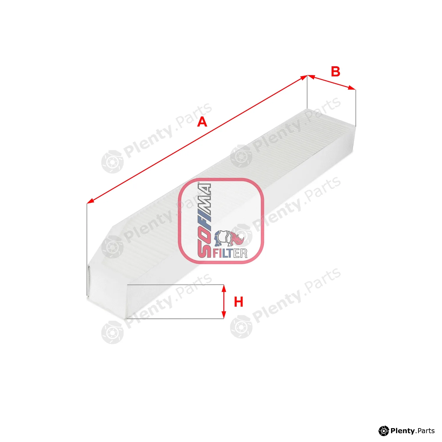 Sofima S3257C — Filter, cabin air