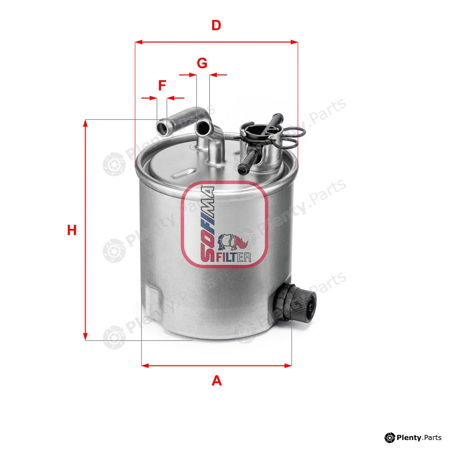 Sofima S5394GC — Fuel Filter