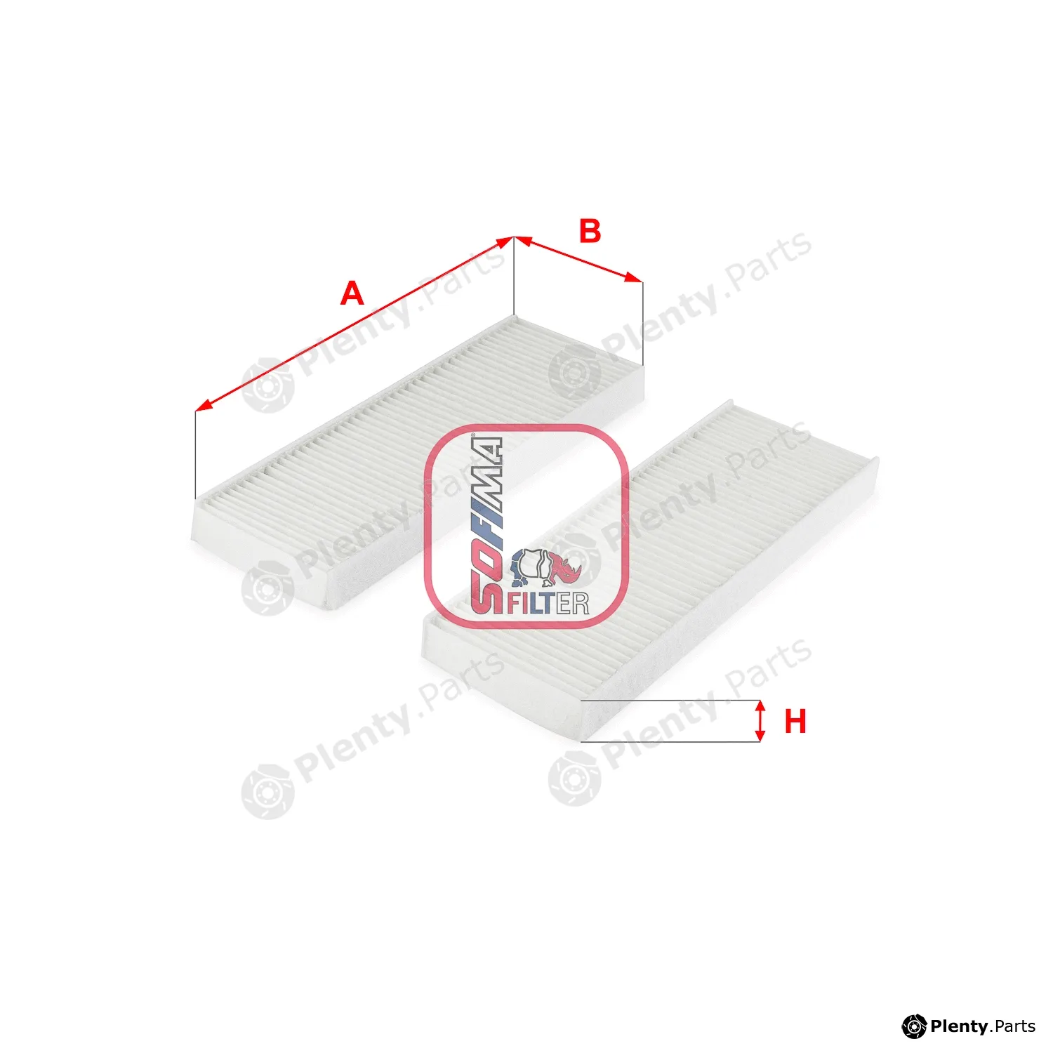 Sofima S3313C — Filter, cabin air