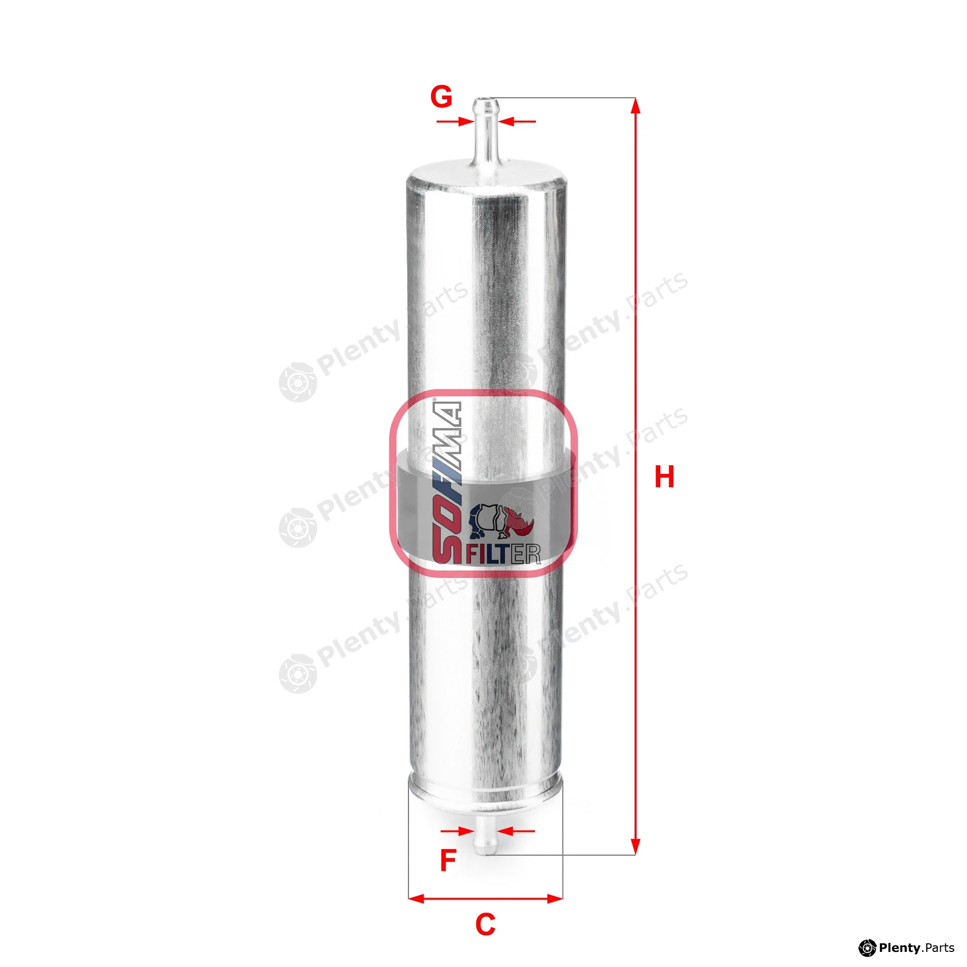 Sofima S1838B — Fuel Filter