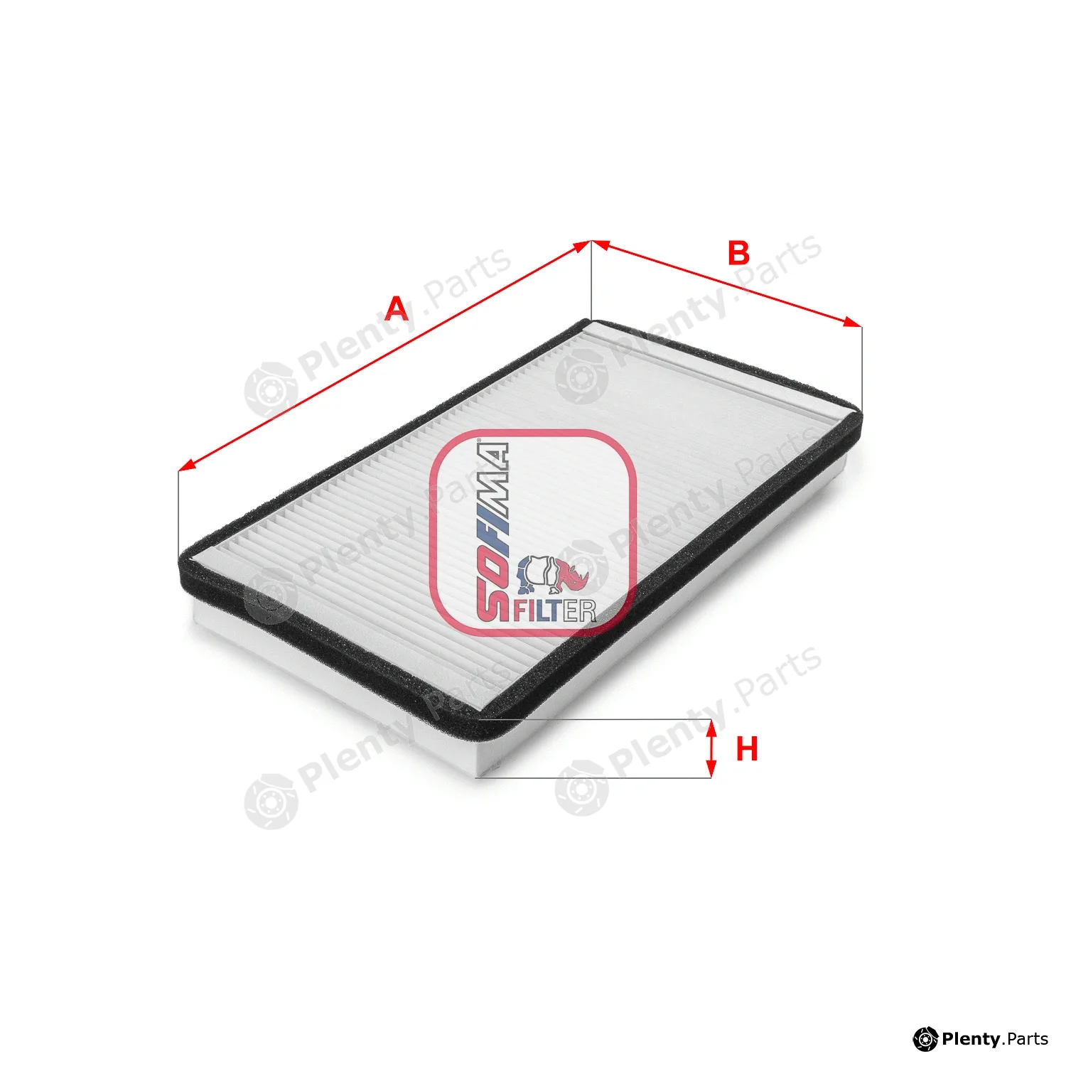 Sofima S3028C — Filter, cabin air