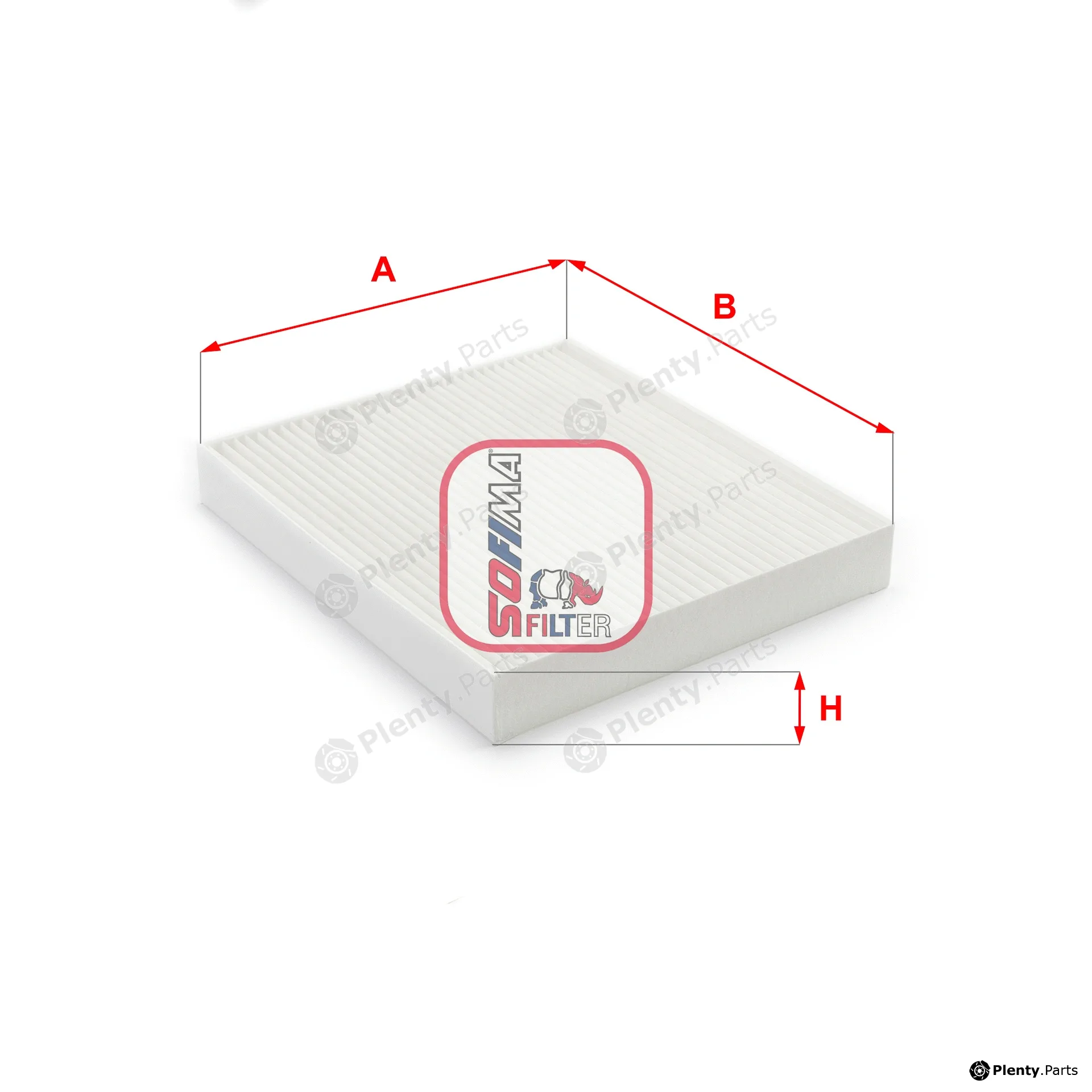Sofima S3098C — Filter, cabin air