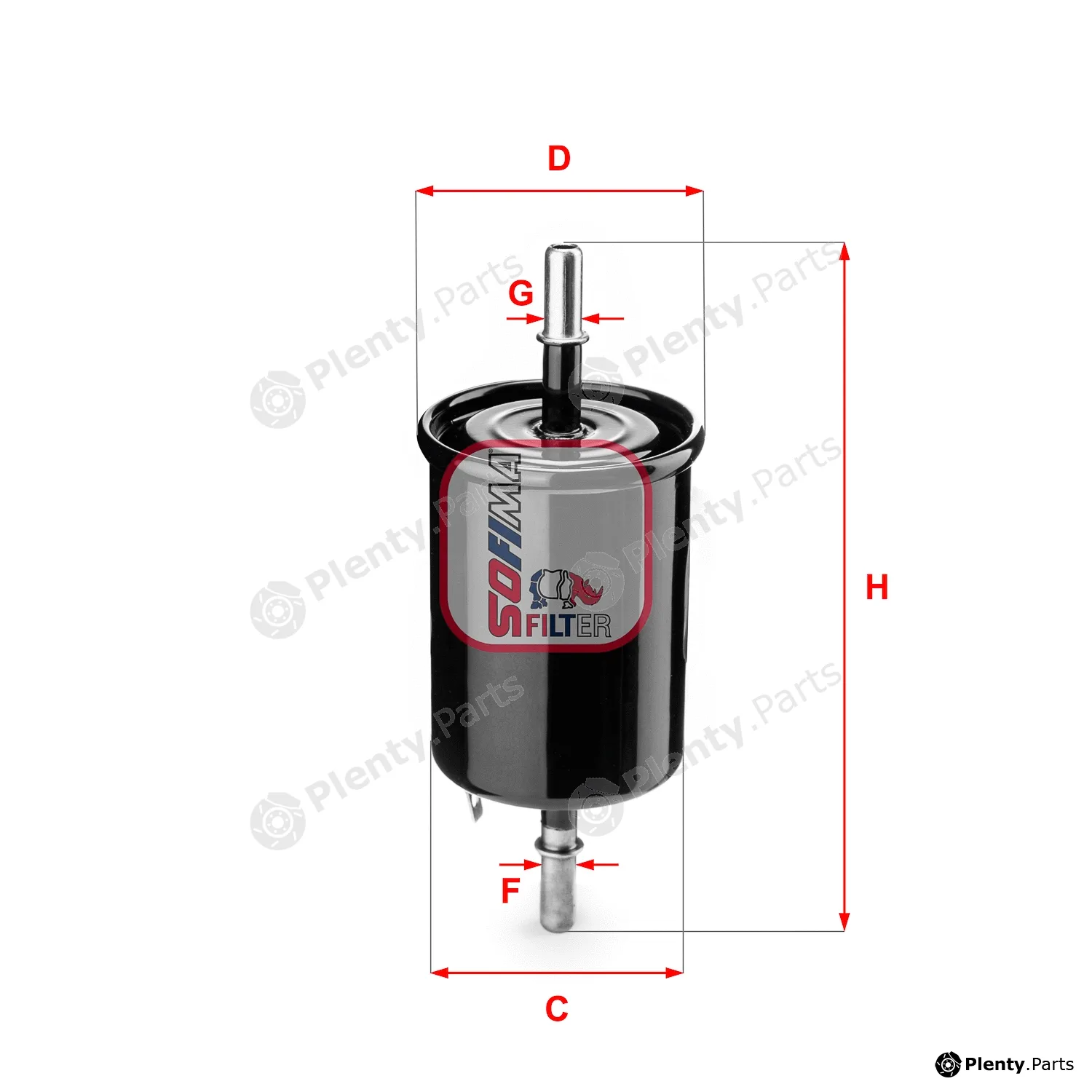 Sofima S1843B — Fuel Filter