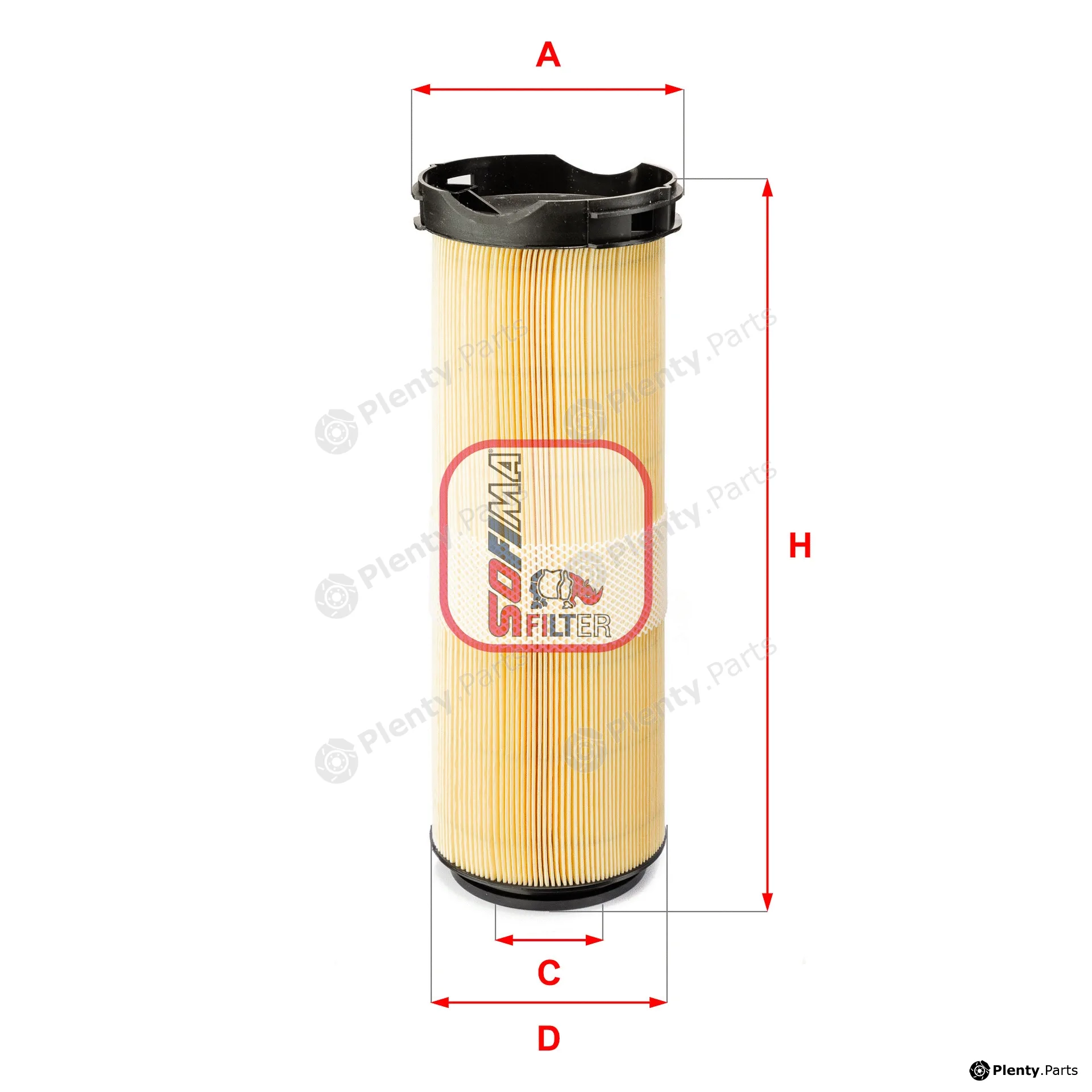 Sofima S7A51A — Air Filter
