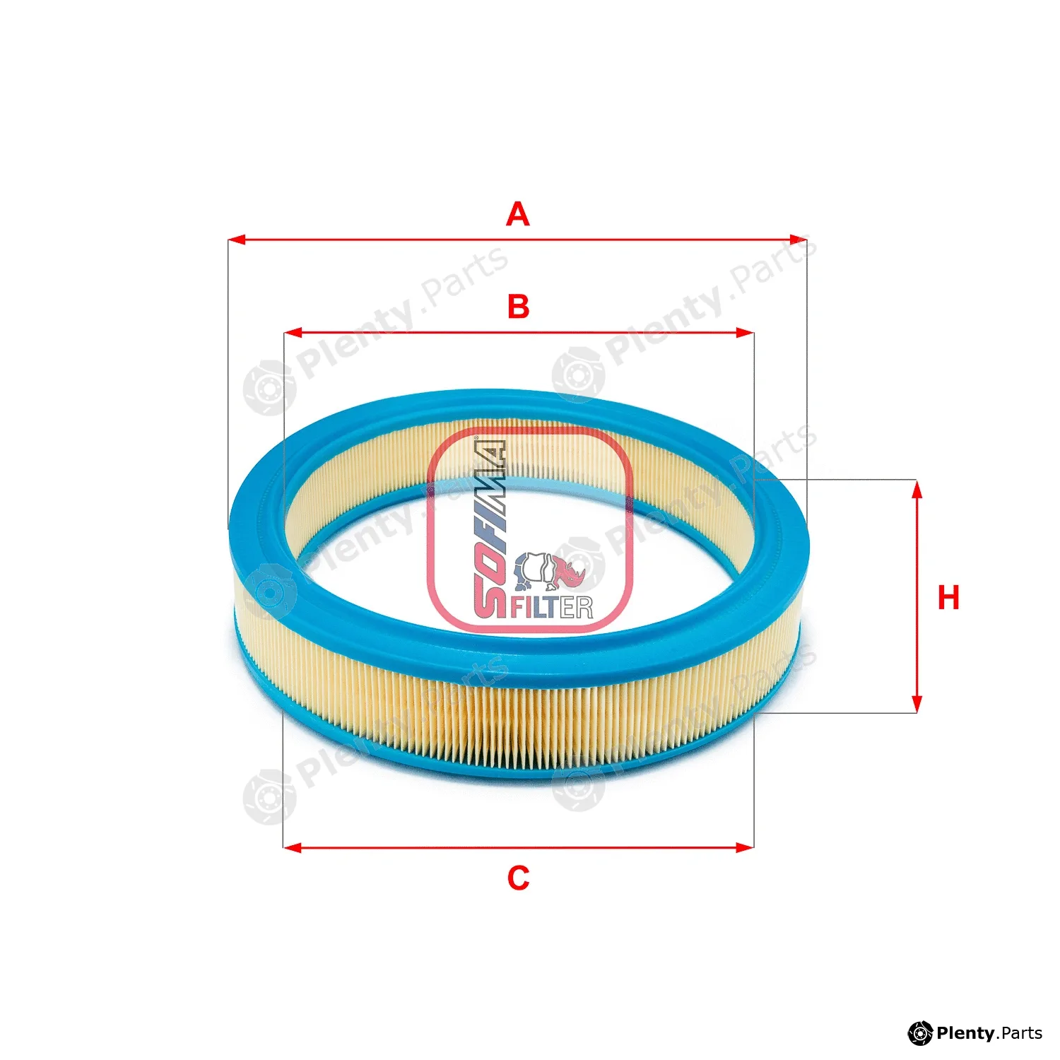 Sofima S6102A — Air Filter