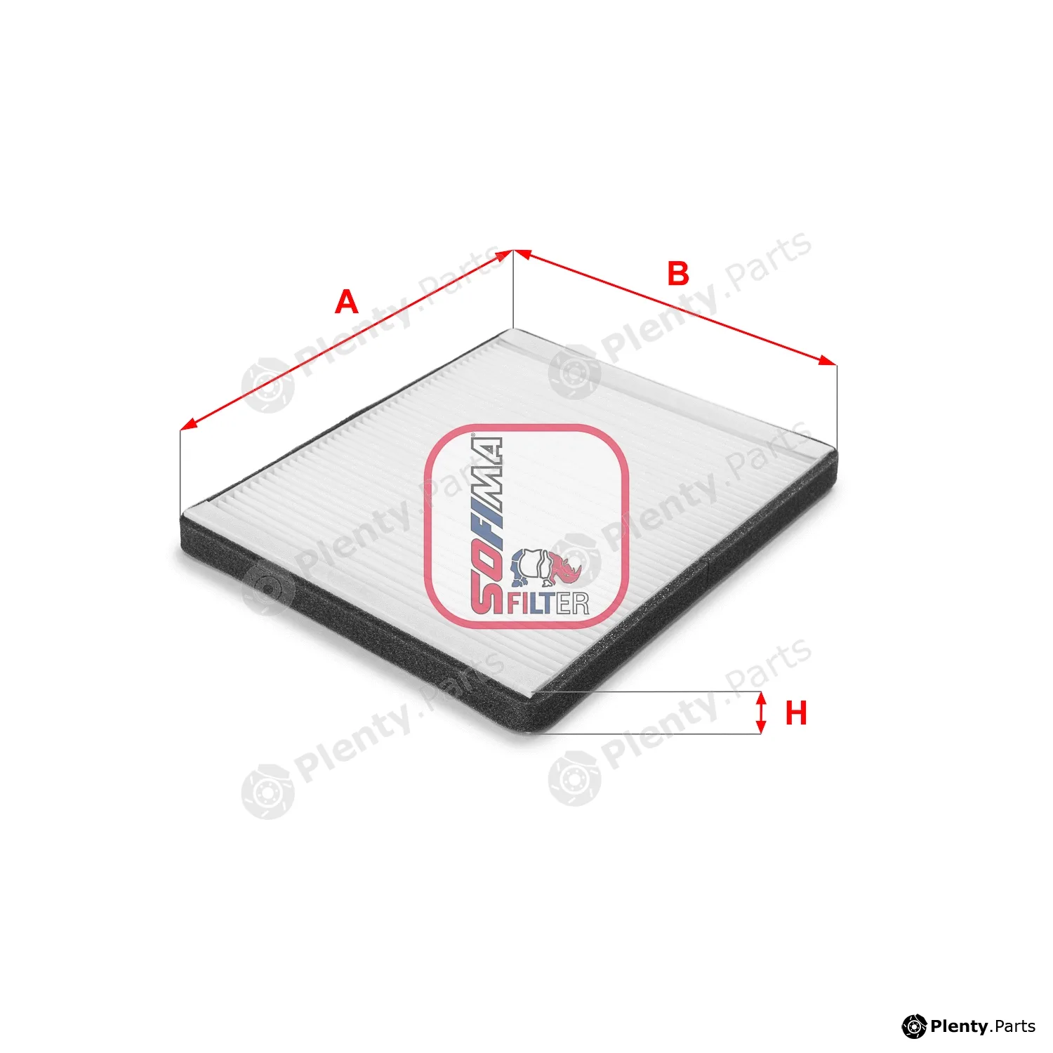 Sofima S3075C — Filter, cabin air