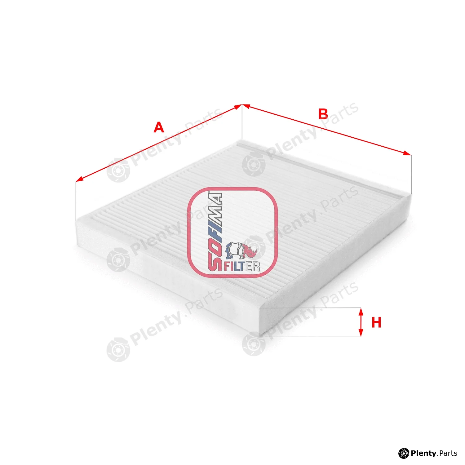 Sofima S3030C — Filter, cabin air