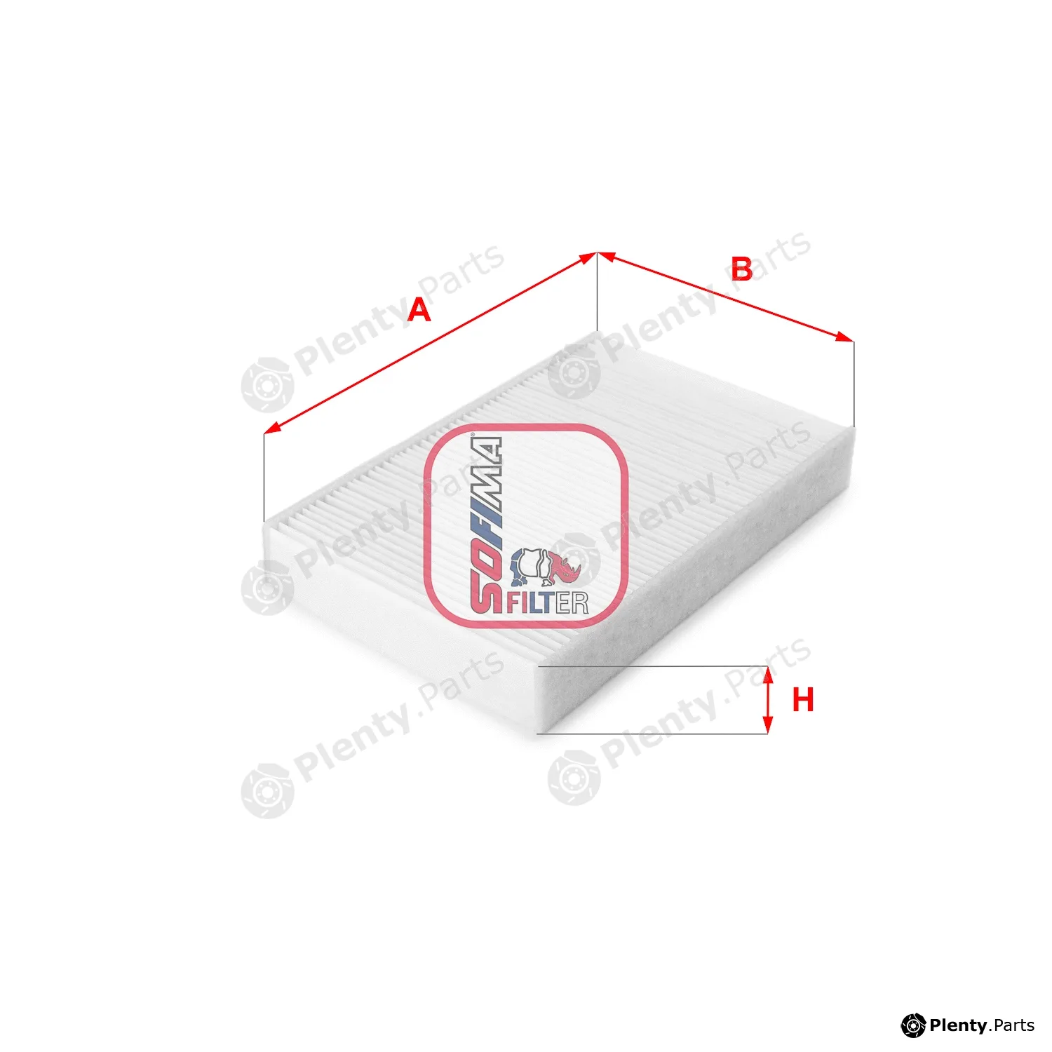 Sofima S3223C — Filter, cabin air