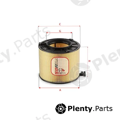 Sofima S7G11A — Air Filter