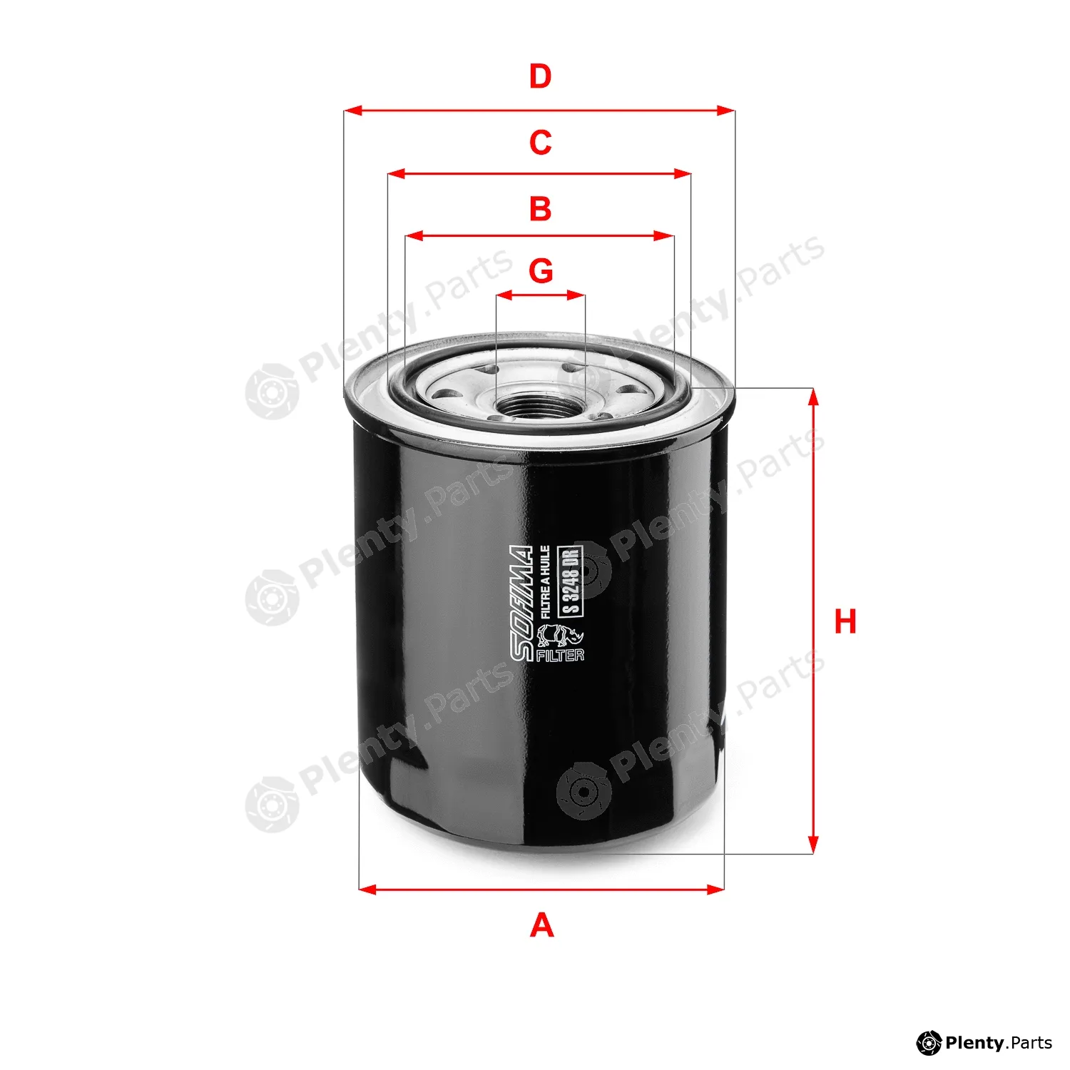 Sofima S3248DR — Oil Filter